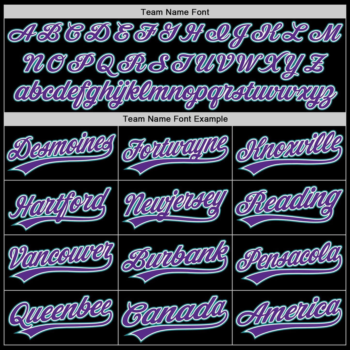Custom Black Teal-Purple Two-Button Unisex Softball Jersey view 4