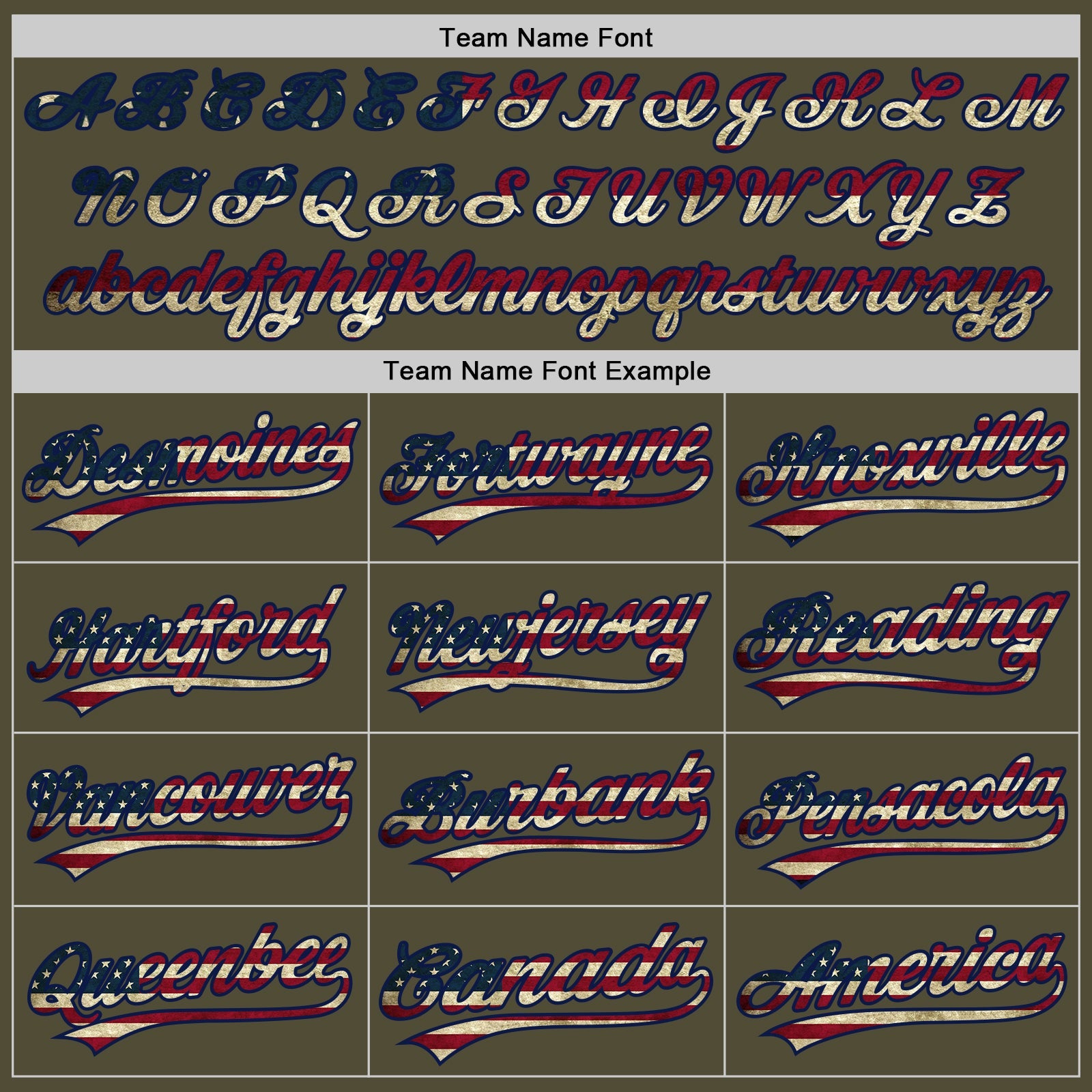 Custom Olive Vintage USA Flag-Navy Salute To Service Two-Button Unisex Softball Jersey view 4