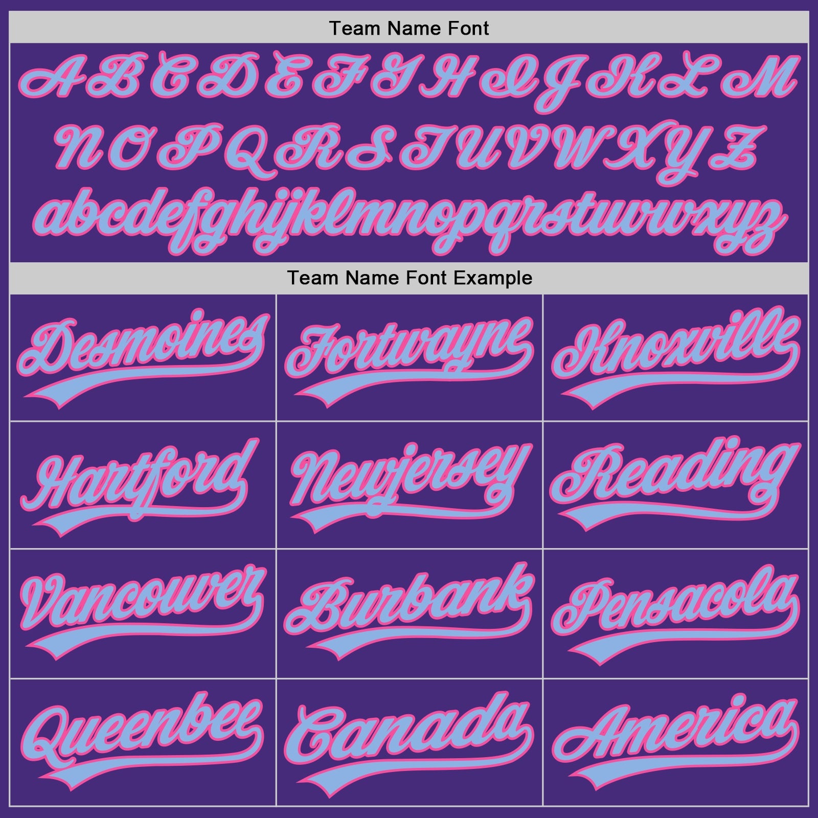 Custom Purple Light Blue-Pink Two-Button Unisex Softball Jersey view 4