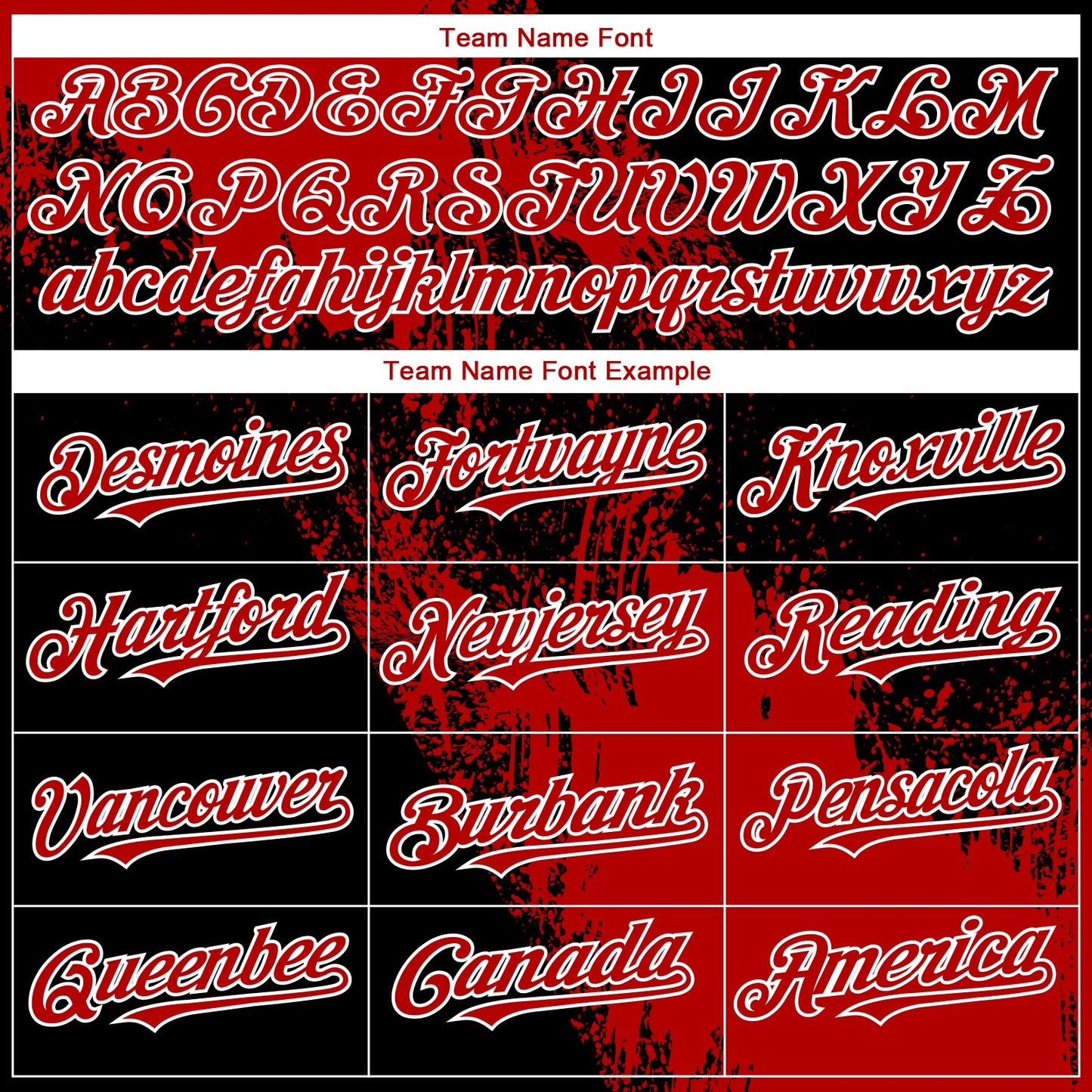 Custom Red Black-White 3D Pattern Abstract Brush Stroke Two-Button Unisex Softball Jersey view 4