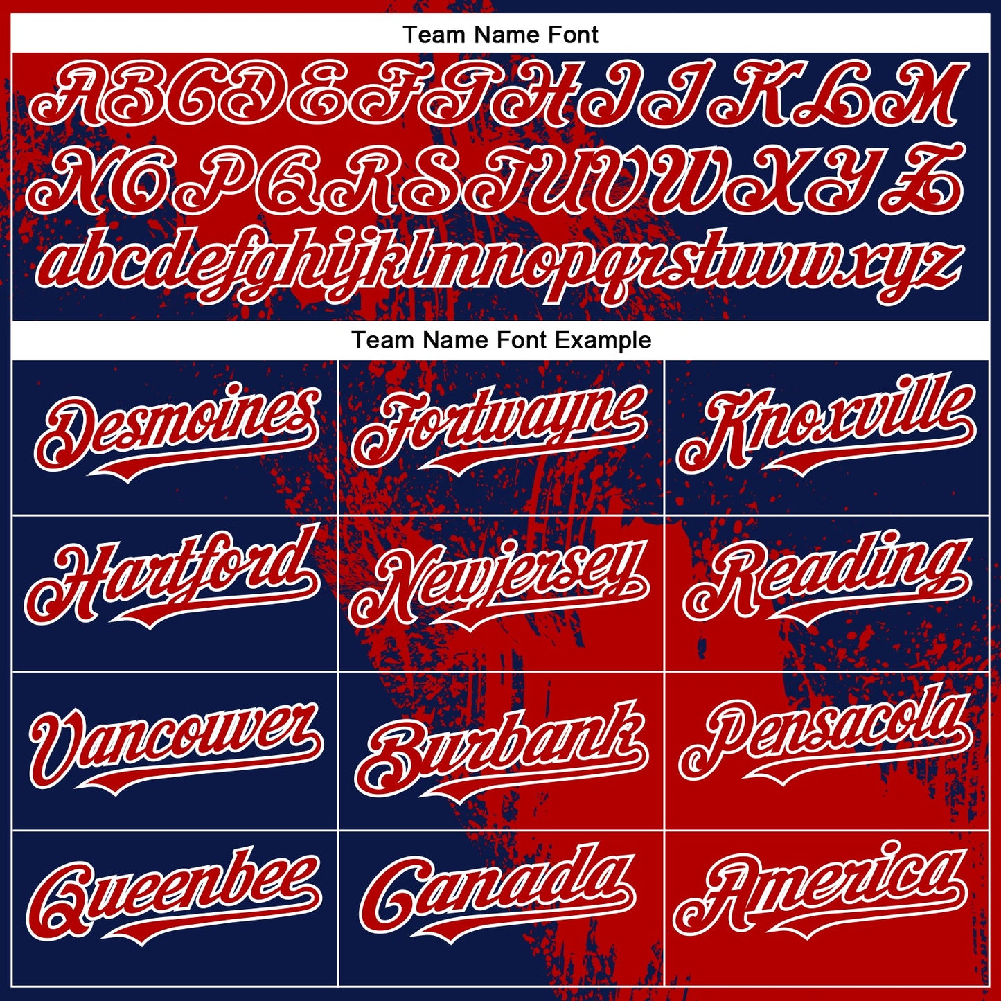 Custom Red Navy-White 3D Pattern Abstract Brush Stroke Two-Button Unisex Softball Jersey view 4