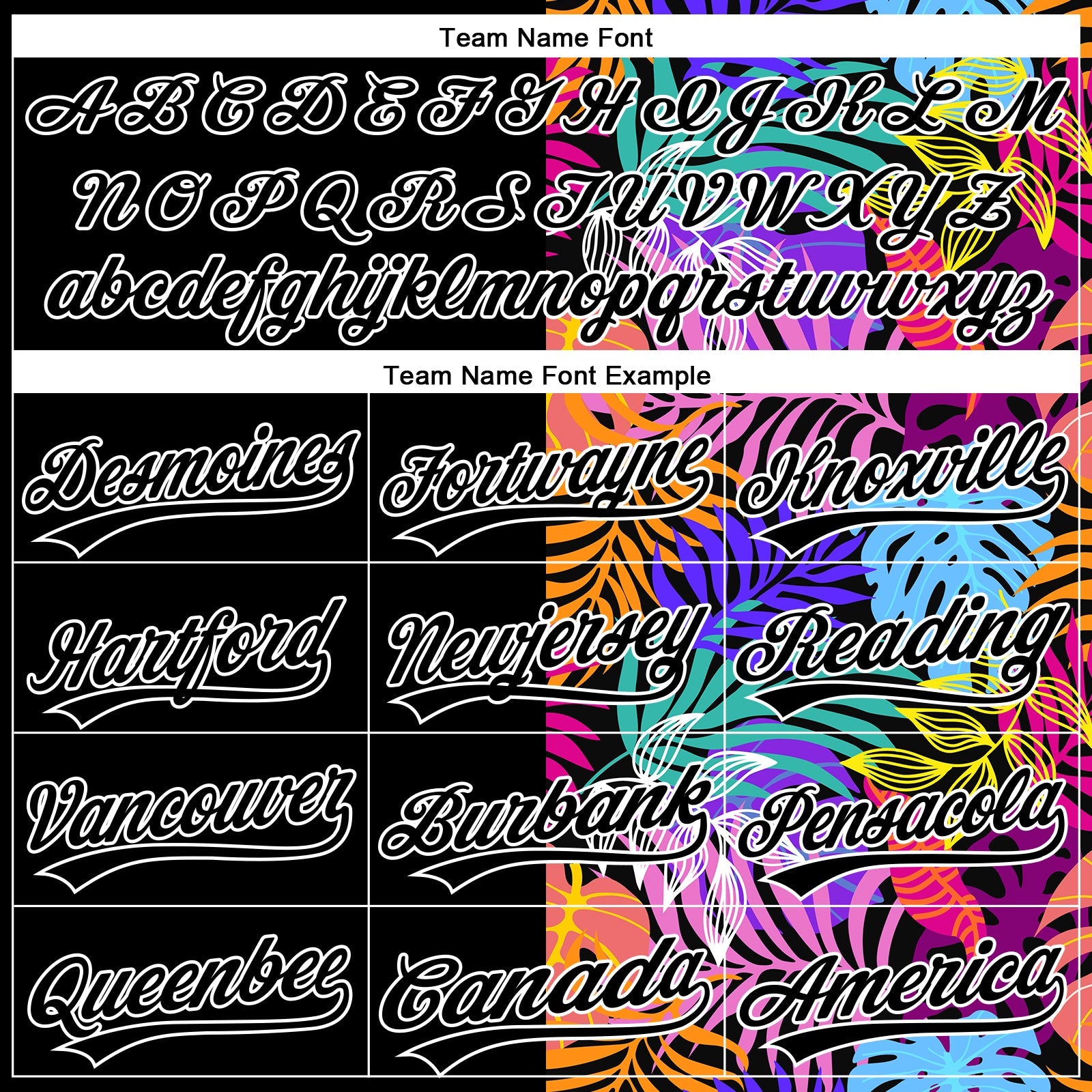 Custom Black White 3D Pattern Hawaii Tropical Palm Trees Two-Button Unisex Softball Jersey view 4