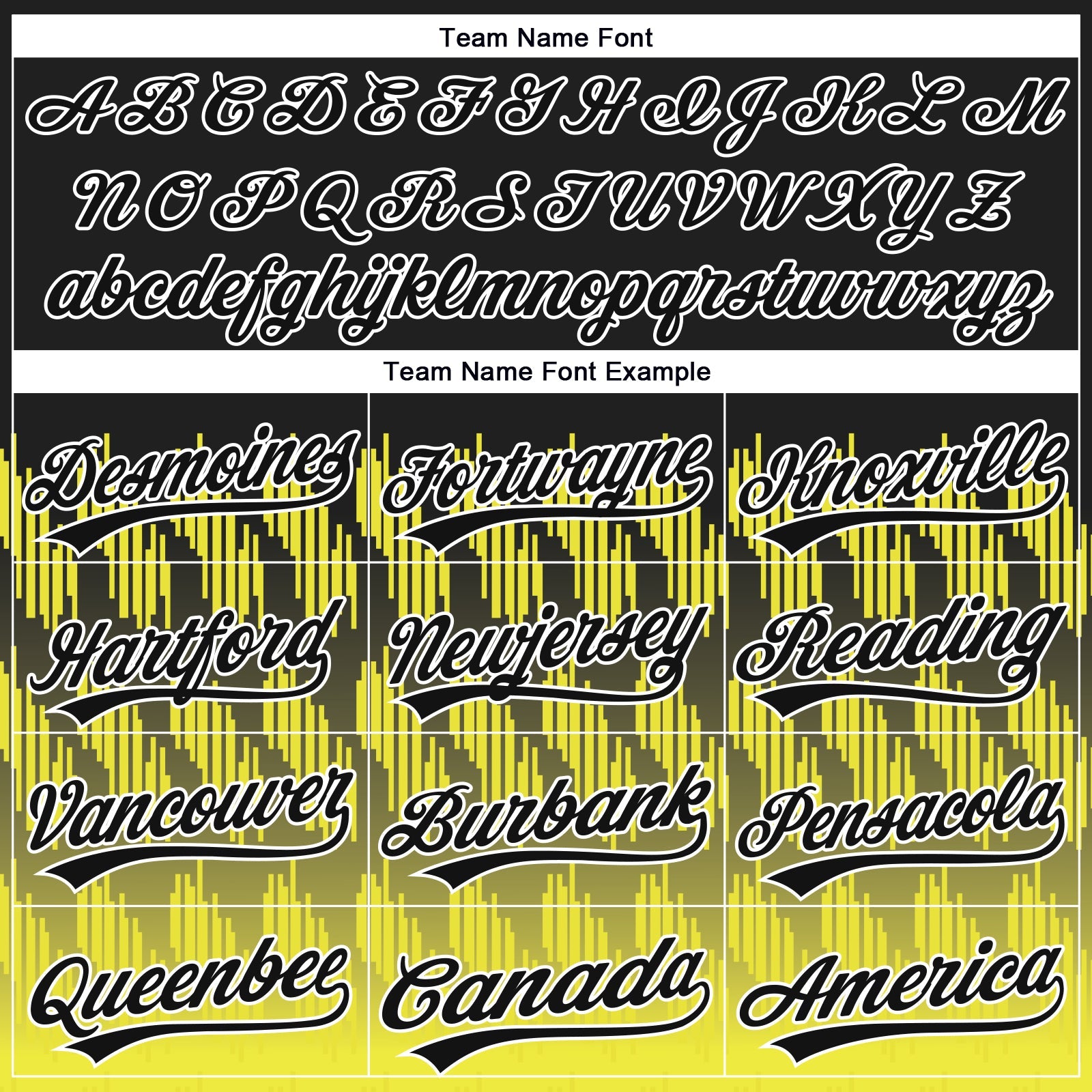 Custom Black Light Yellow-White 3D Pattern Lines Two-Button Unisex Softball Jersey view 4