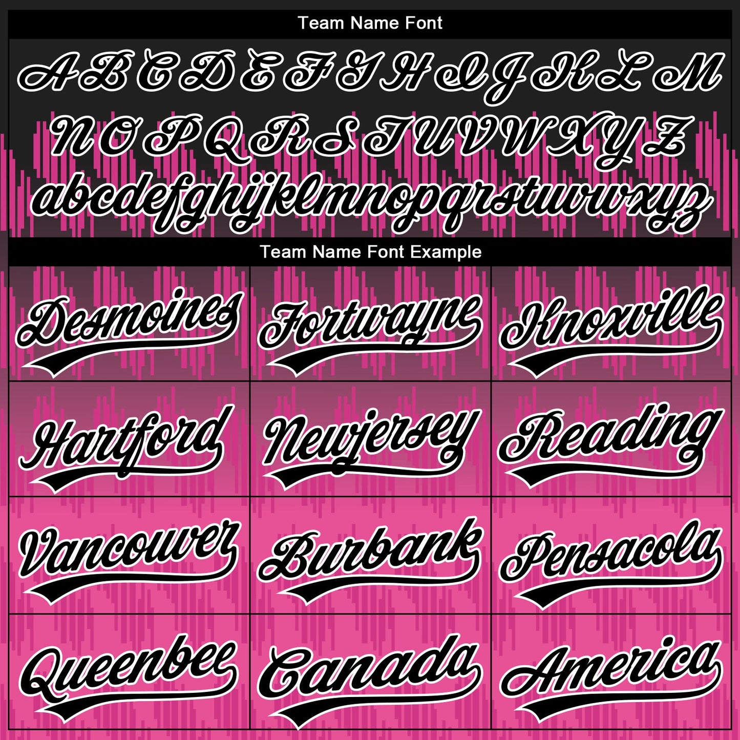 Custom Black Pink-White 3D Pattern Lines Two-Button Unisex Softball Jersey view 4