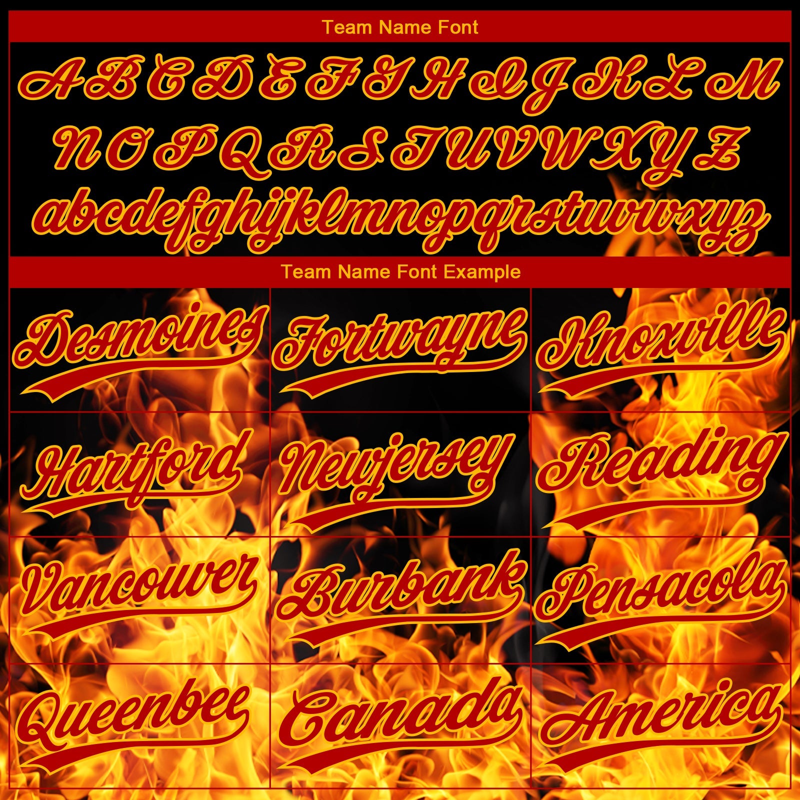 Custom Black Red-Gold 3D Pattern Design Flame Two-Button Unisex Softball Jersey view 4