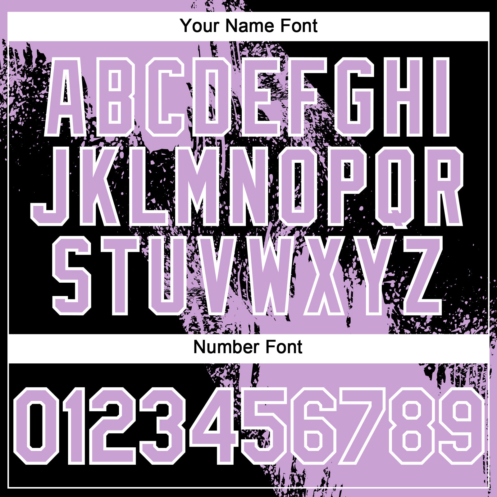 Custom Light Purple Black-White 3D Pattern Abstract Brush Stroke Two-Button Unisex Softball Jersey view 5