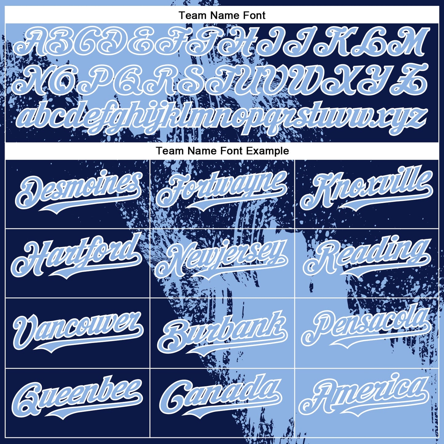 Custom Light Blue Navy-White 3D Pattern Abstract Brush Stroke Two-Button Unisex Softball Jersey view 4