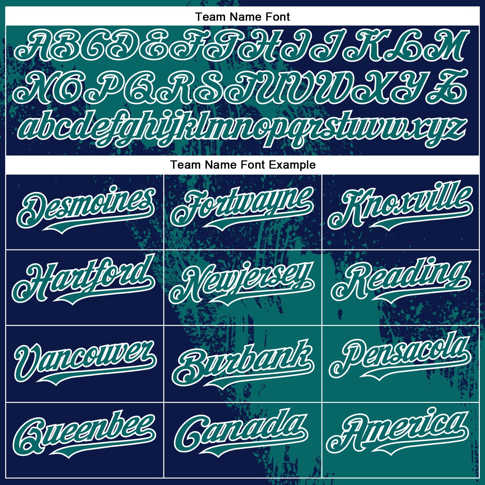 Custom Teal Navy-White 3D Pattern Abstract Brush Stroke Two-Button Unisex Softball Jersey view 4