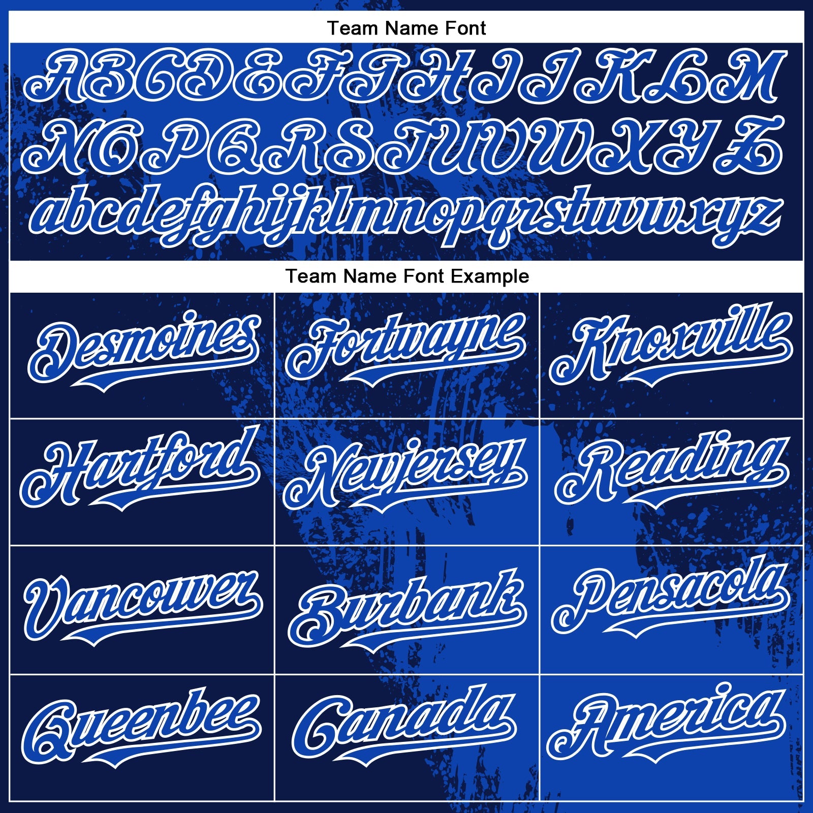 Custom Thunder Blue Navy-White 3D Pattern Abstract Brush Stroke Two-Button Unisex Softball Jersey view 4