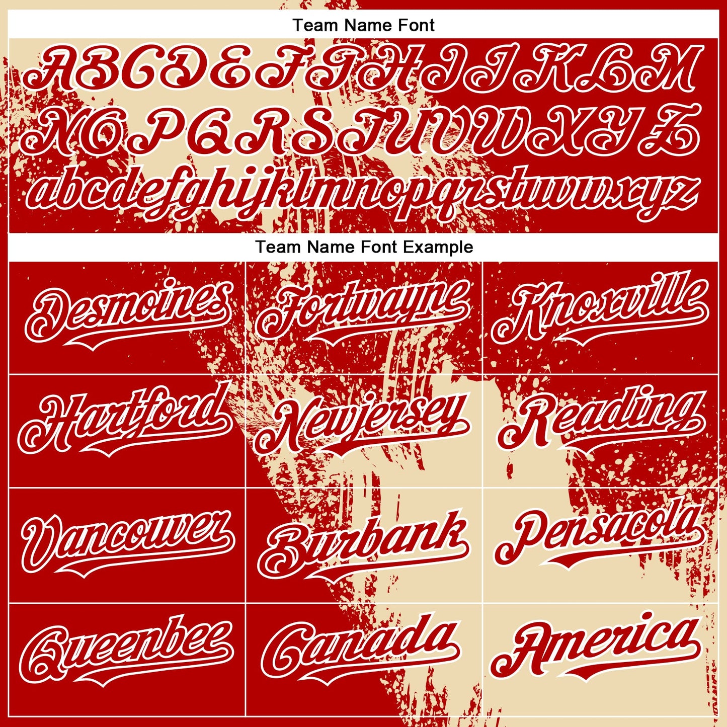 Custom Cream Red-White 3D Pattern Abstract Brush Stroke Two-Button Unisex Softball Jersey view 4