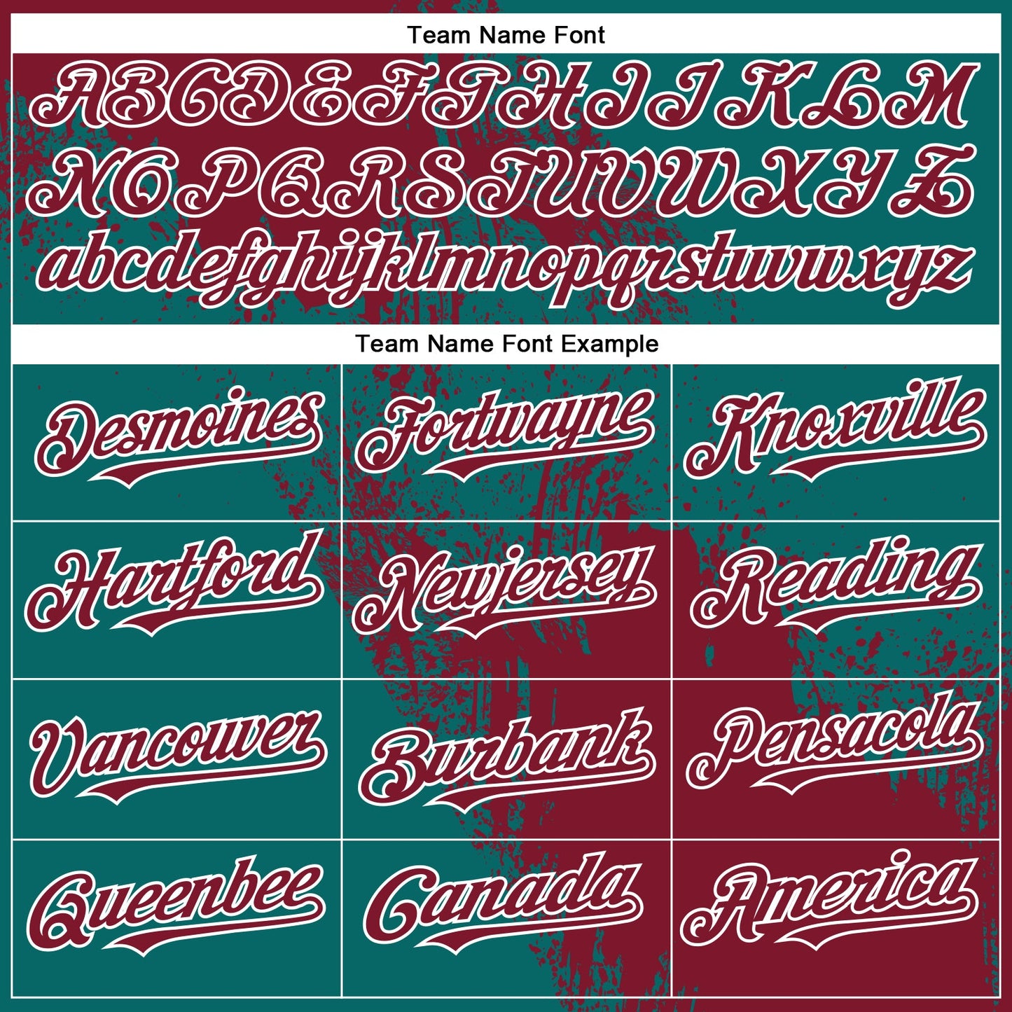Custom Crimson Teal-White 3D Pattern Abstract Brush Stroke Two-Button Unisex Softball Jersey view 4
