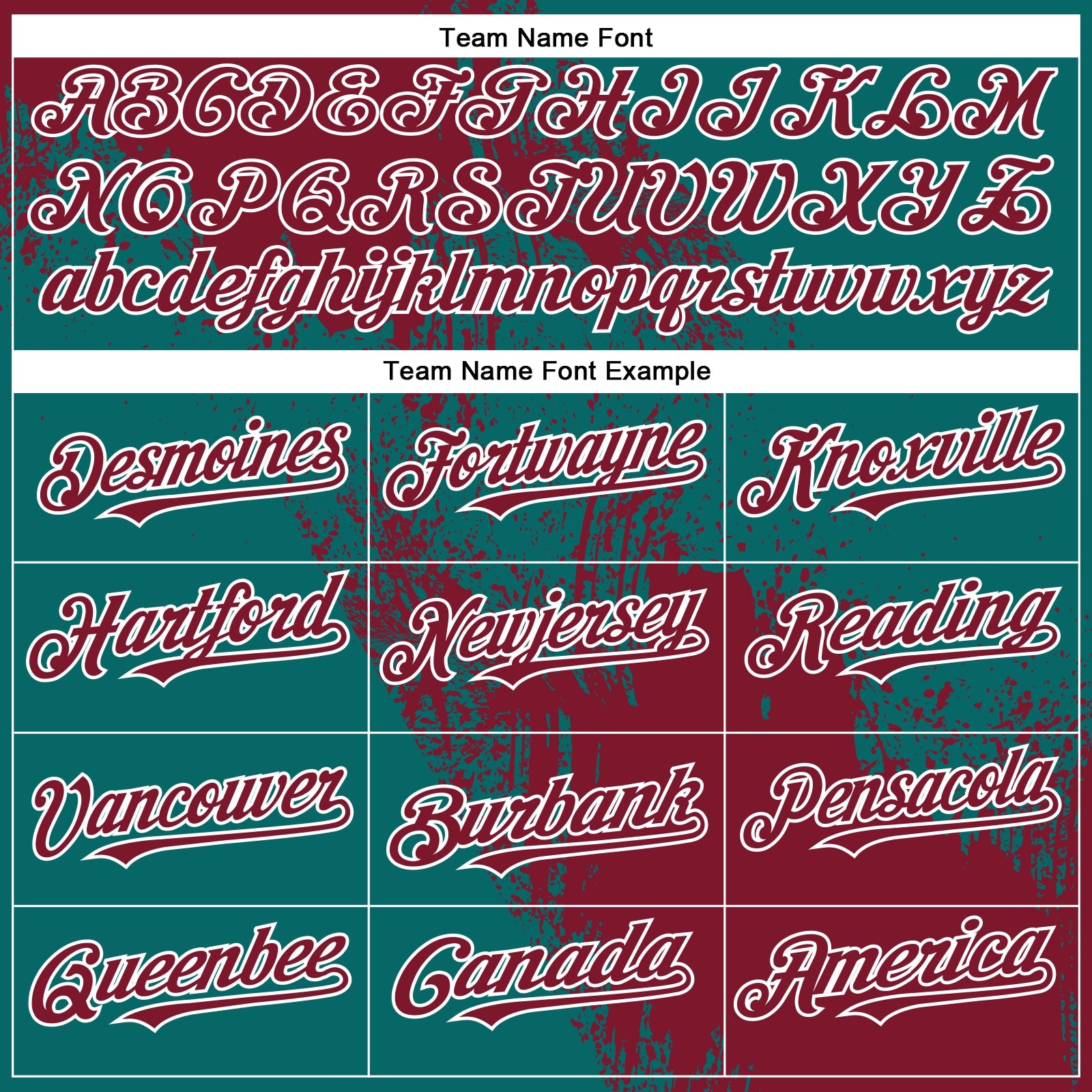 Custom Crimson Teal-White 3D Pattern Abstract Brush Stroke Two-Button Unisex Softball Jersey view 4