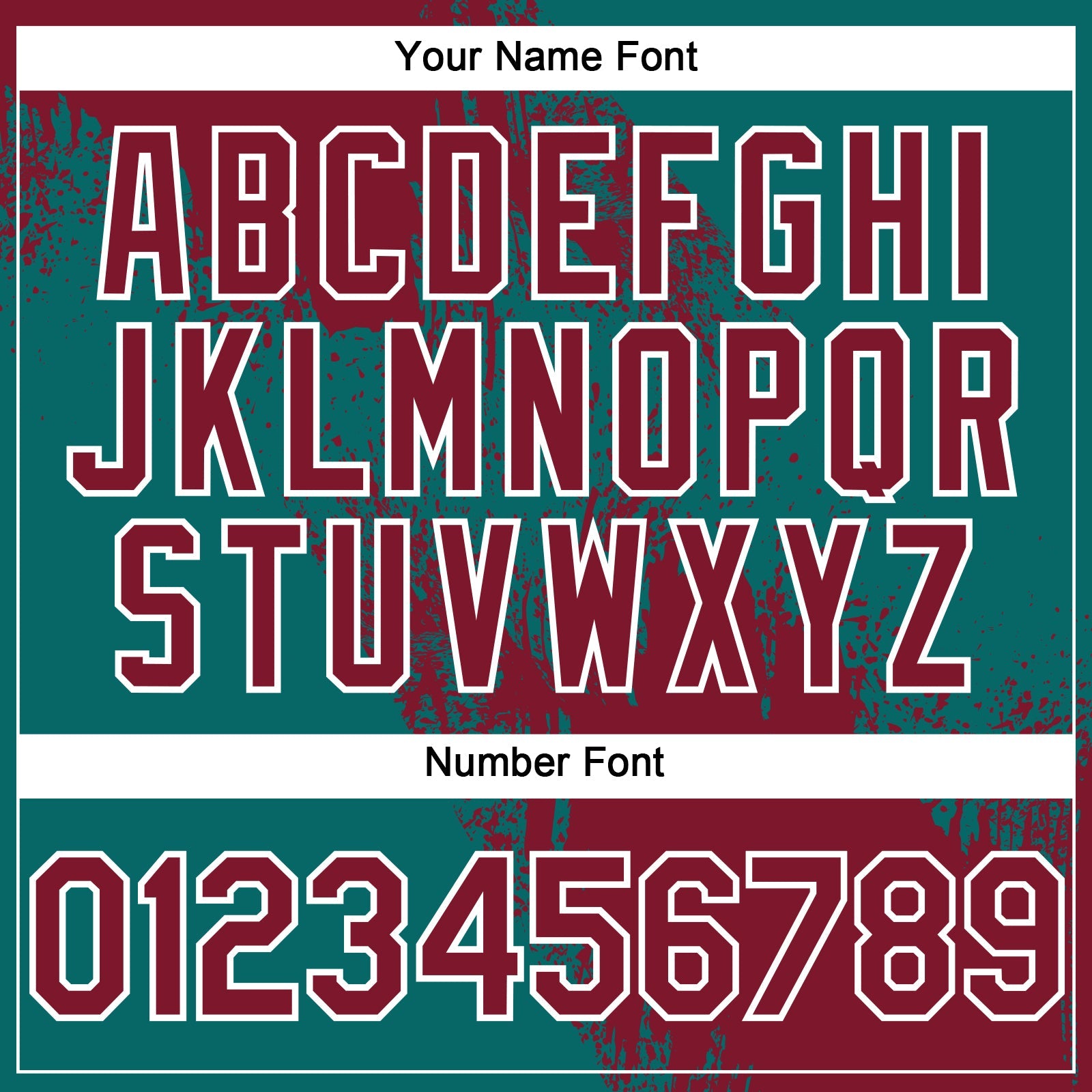 Custom Crimson Teal-White 3D Pattern Abstract Brush Stroke Two-Button Unisex Softball Jersey view 5