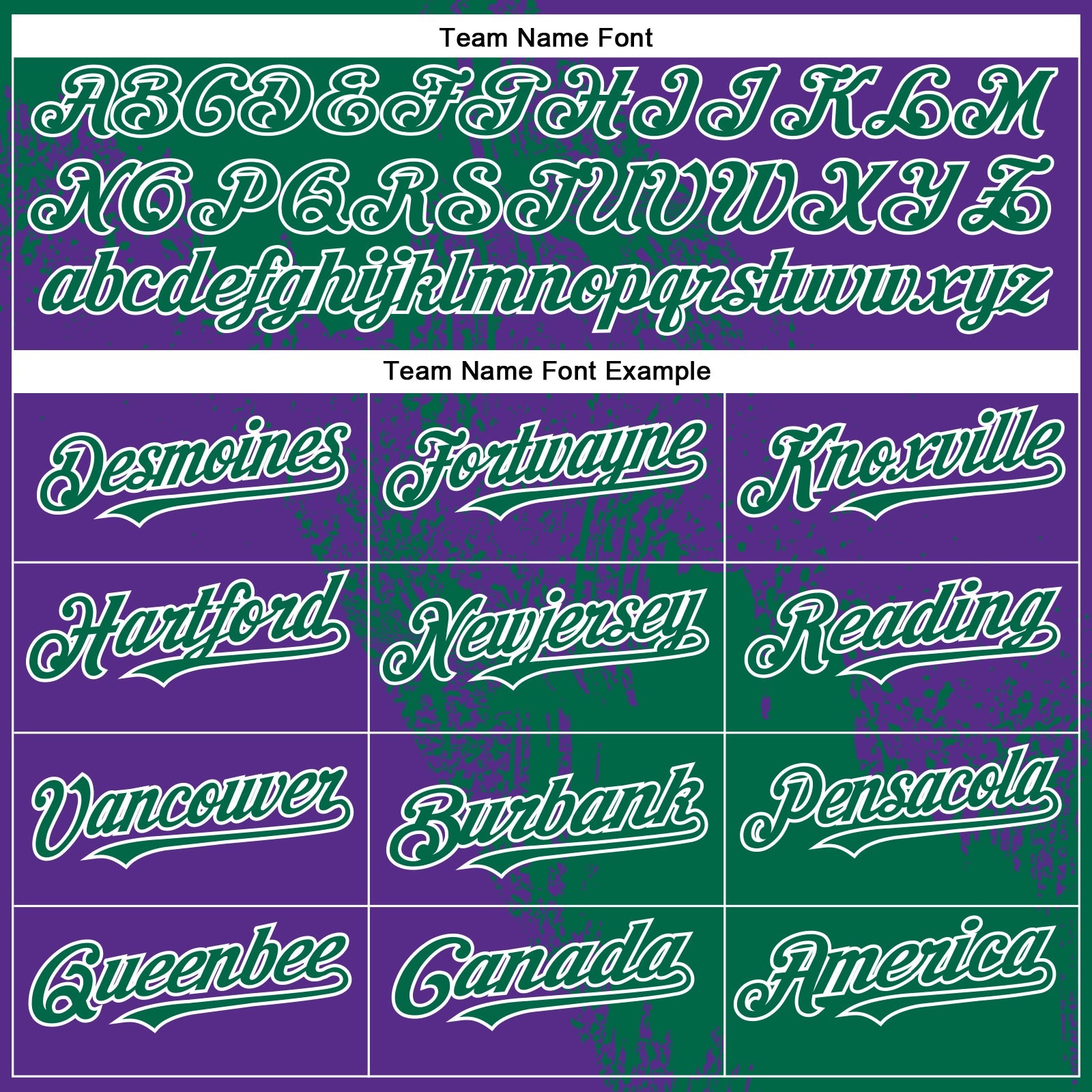 Custom Kelly Green Purple-White 3D Pattern Abstract Brush Stroke Two-Button Unisex Softball Jersey view 4