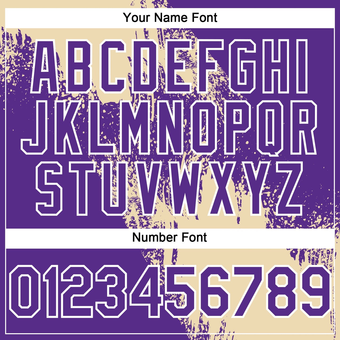 Custom Cream Purple-White 3D Pattern Abstract Brush Stroke Two-Button Unisex Softball Jersey view 5