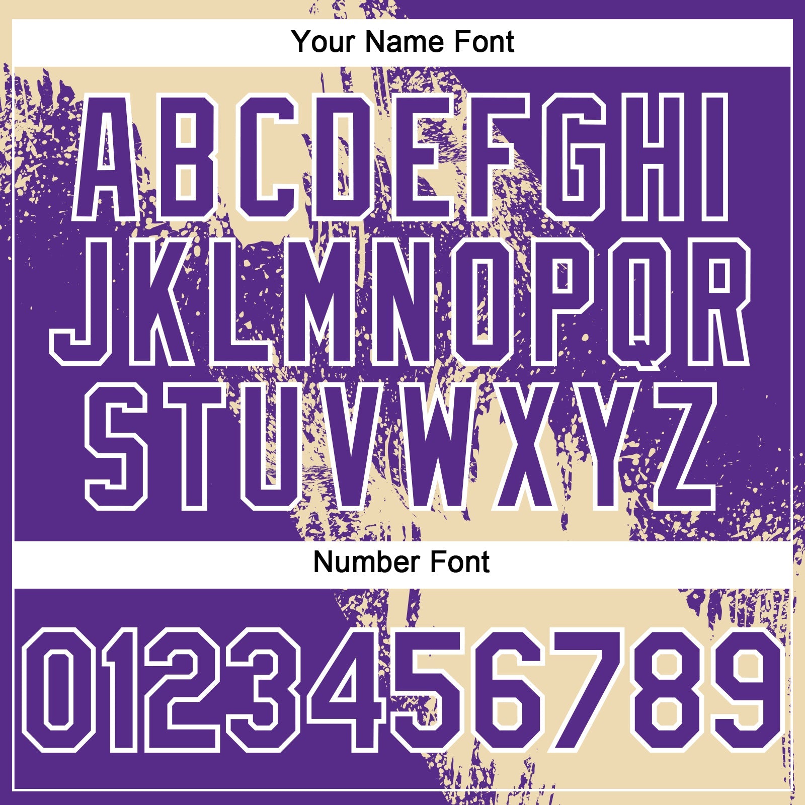 Custom Cream Purple-White 3D Pattern Abstract Brush Stroke Two-Button Unisex Softball Jersey view 5