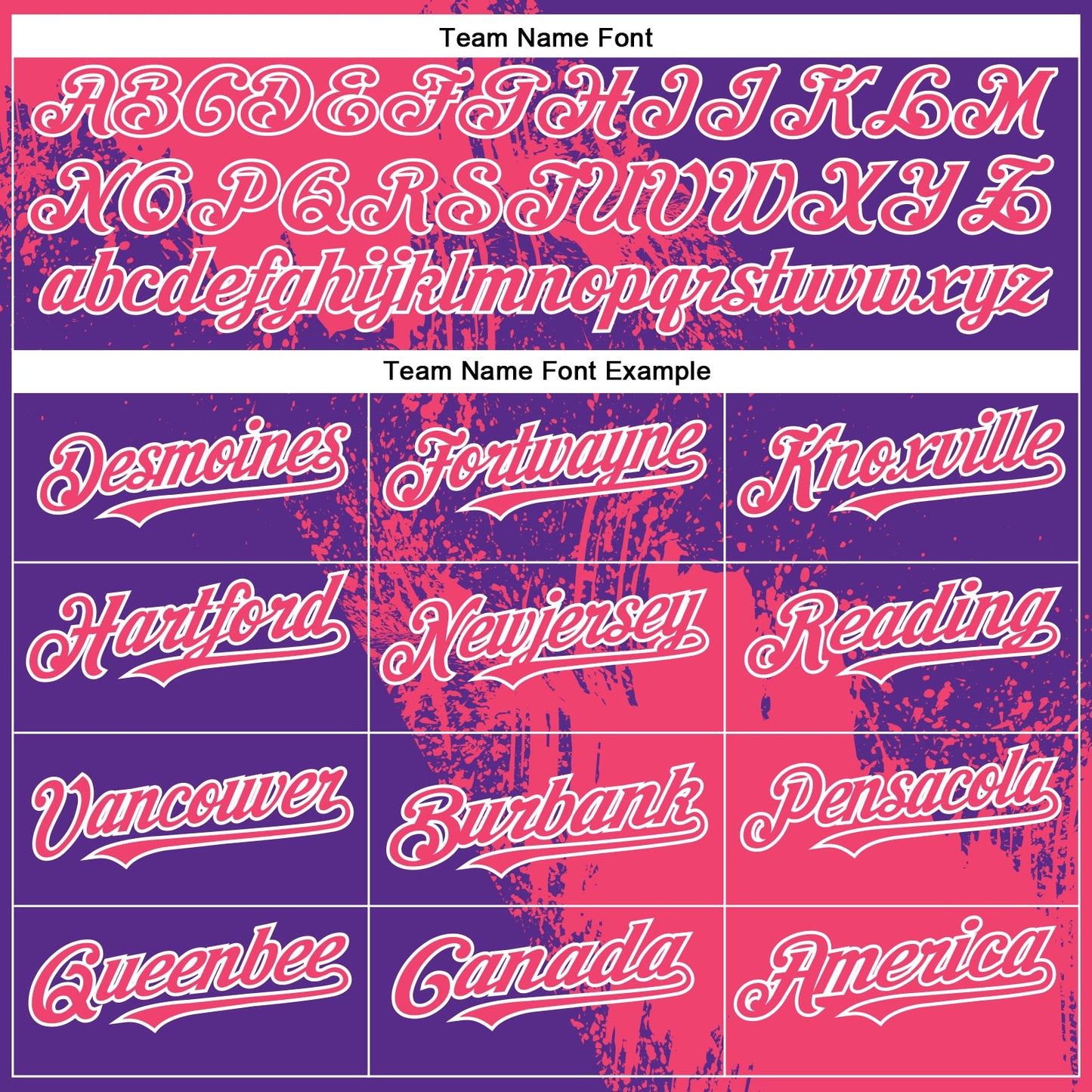 Custom Neon Pink Purple-White 3D Pattern Abstract Brush Stroke Two-Button Unisex Softball Jersey view 4