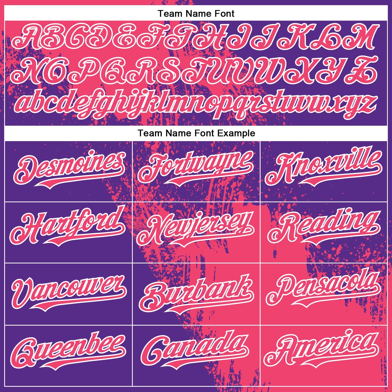 Custom Neon Pink Purple-White 3D Pattern Abstract Brush Stroke Two-Button Unisex Softball Jersey view 4