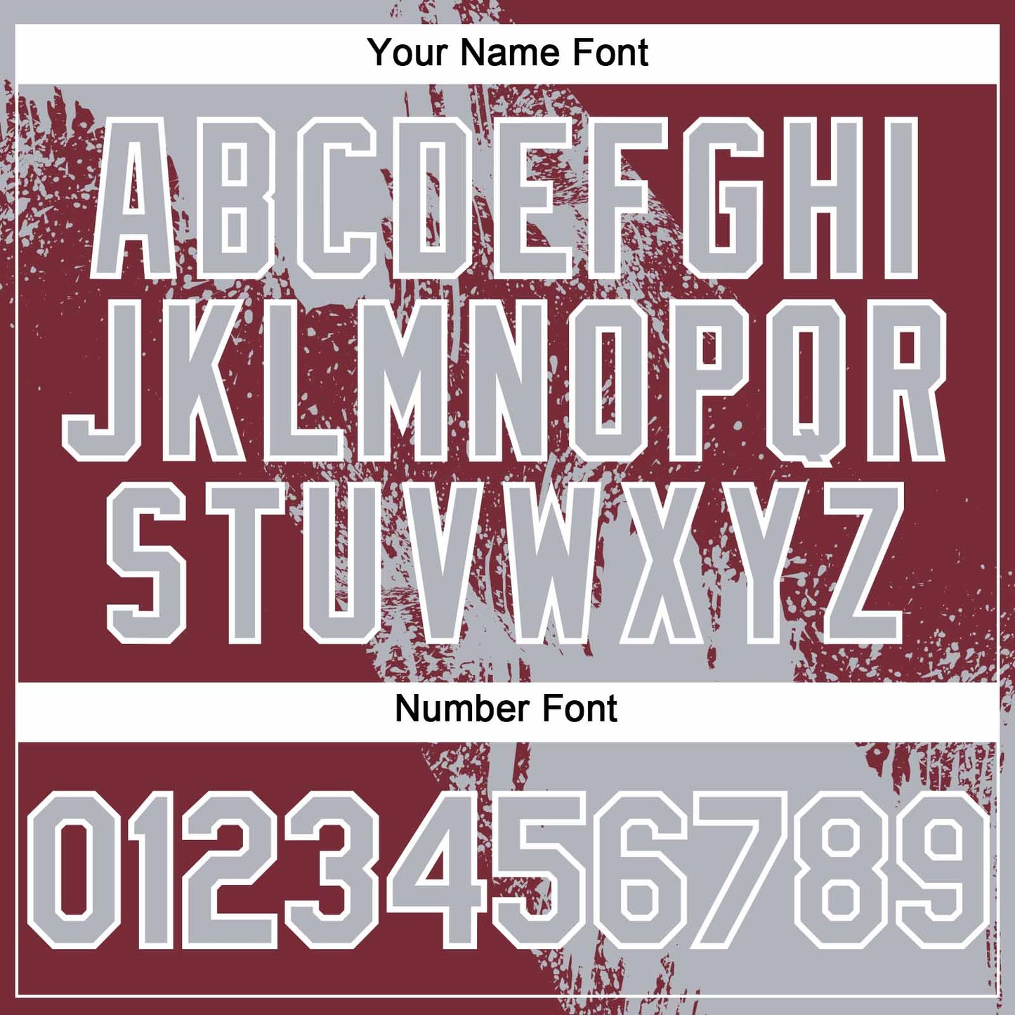 Custom Gray Burgundy-White 3D Pattern Abstract Brush Stroke Two-Button Unisex Softball Jersey view 5