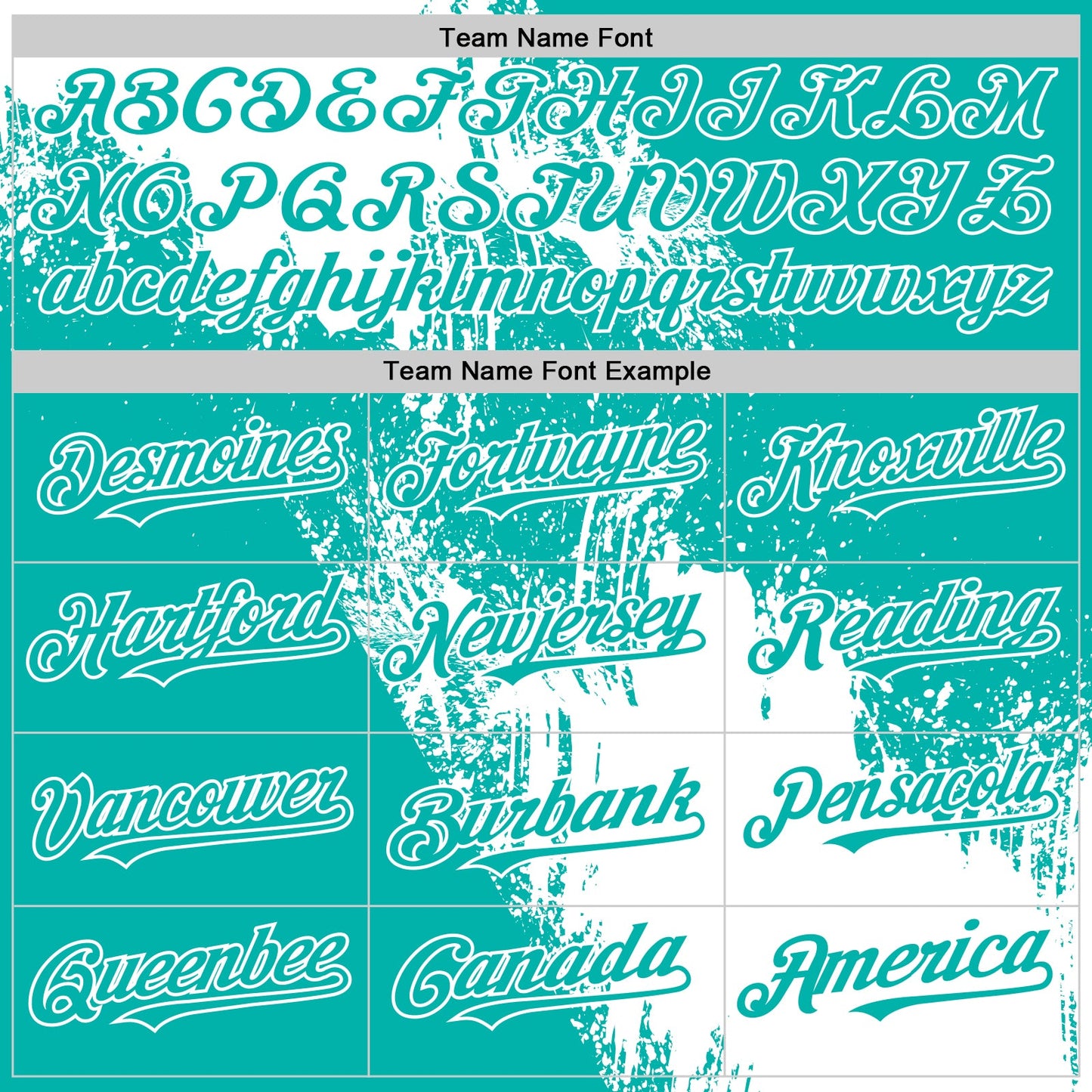Custom White Aqua 3D Pattern Abstract Brush Stroke Two-Button Unisex Softball Jersey view 4