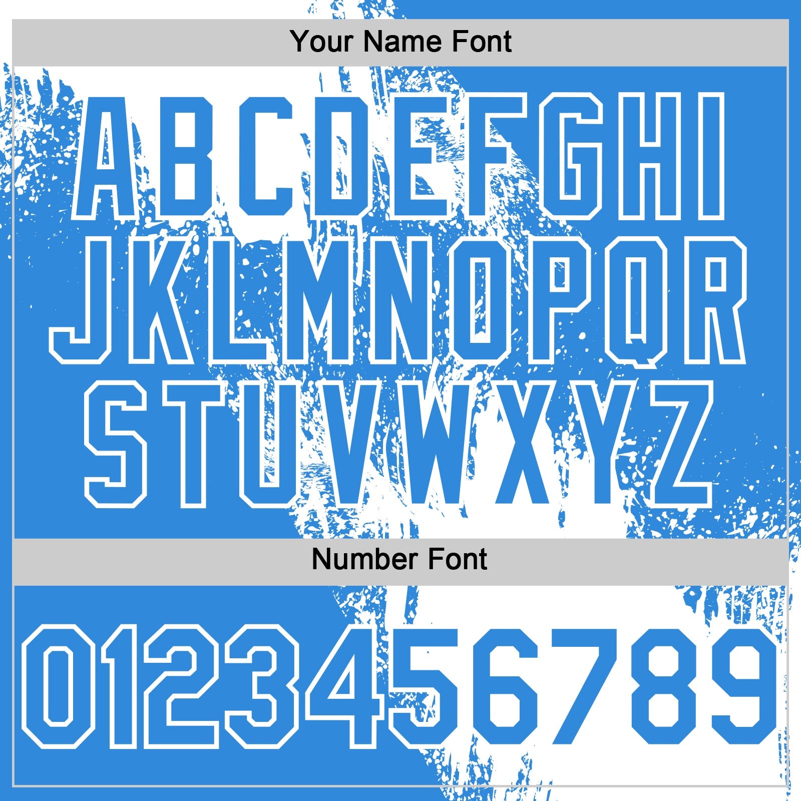 Custom White Electric Blue 3D Pattern Abstract Brush Stroke Two-Button Unisex Softball Jersey view 5