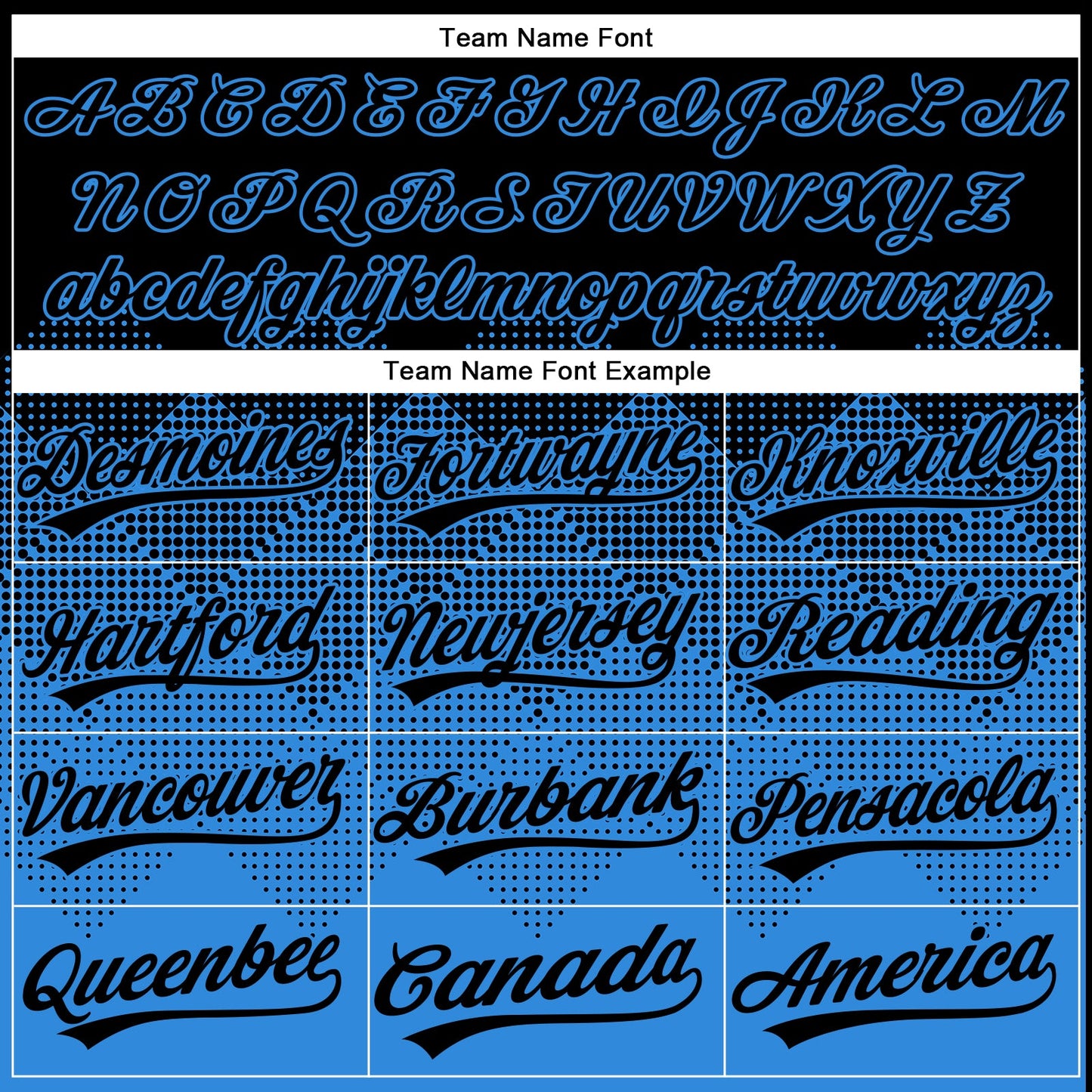 Custom Black Electric Blue 3D Gradient Square Shape Two-Button Unisex Softball Jersey view 4
