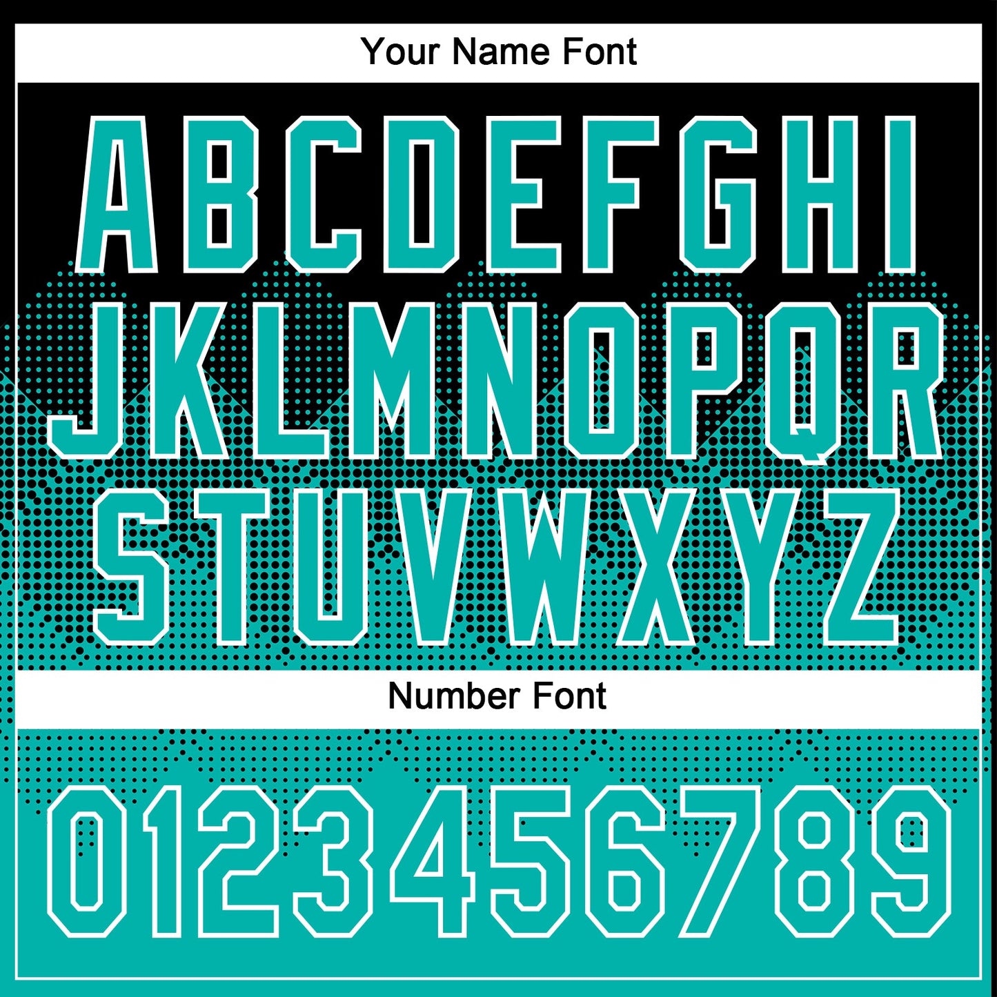 Custom Black Aqua-White 3D Gradient Square Shape Two-Button Unisex Softball Jersey view 5