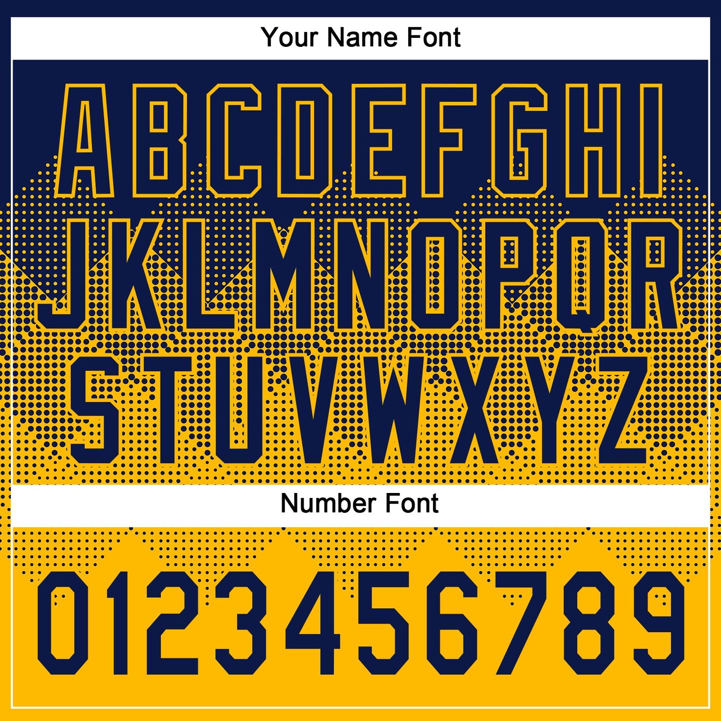 Custom Navy Gold 3D Gradient Square Shape Two-Button Unisex Softball Jersey view 5