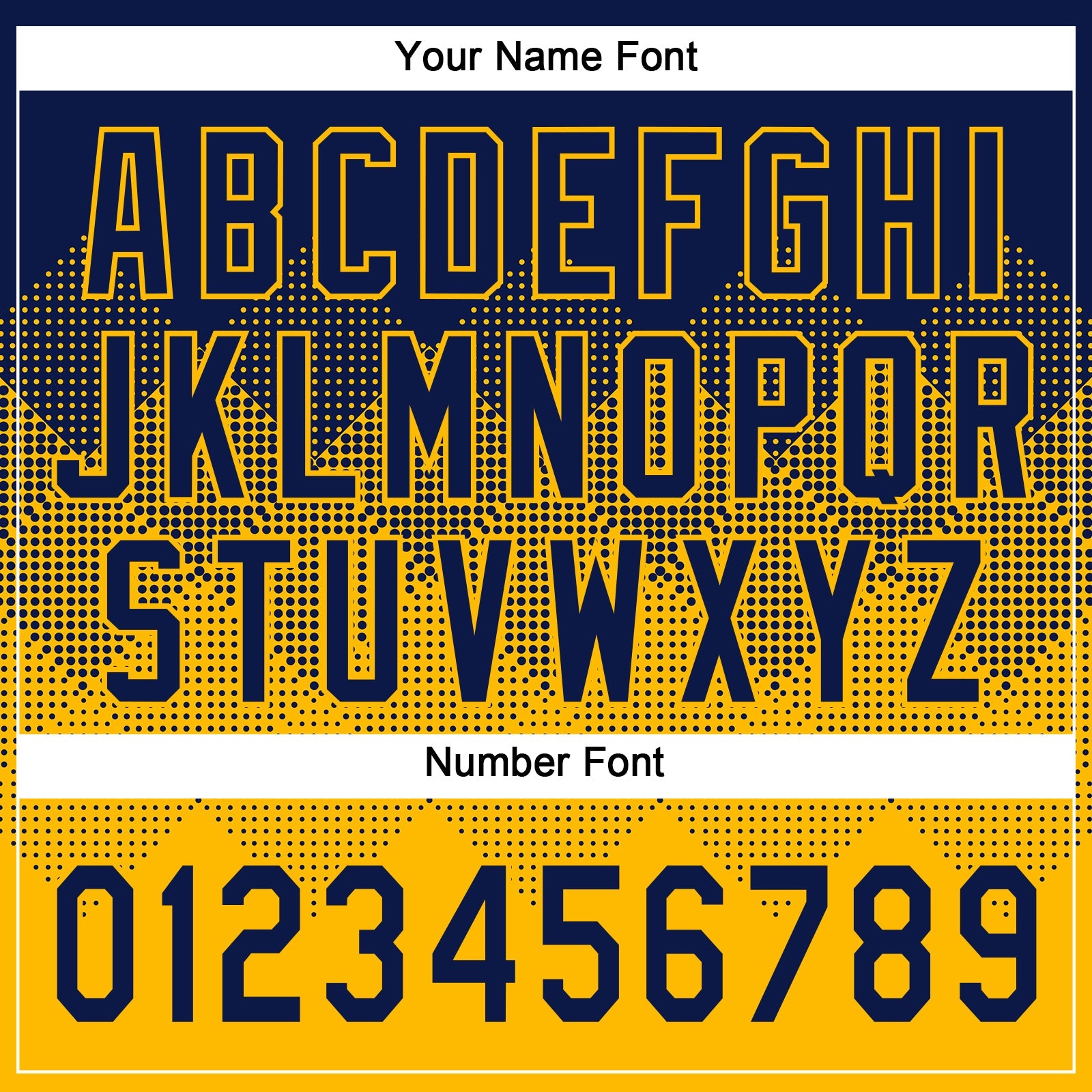 Custom Navy Gold 3D Gradient Square Shape Two-Button Unisex Softball Jersey view 5