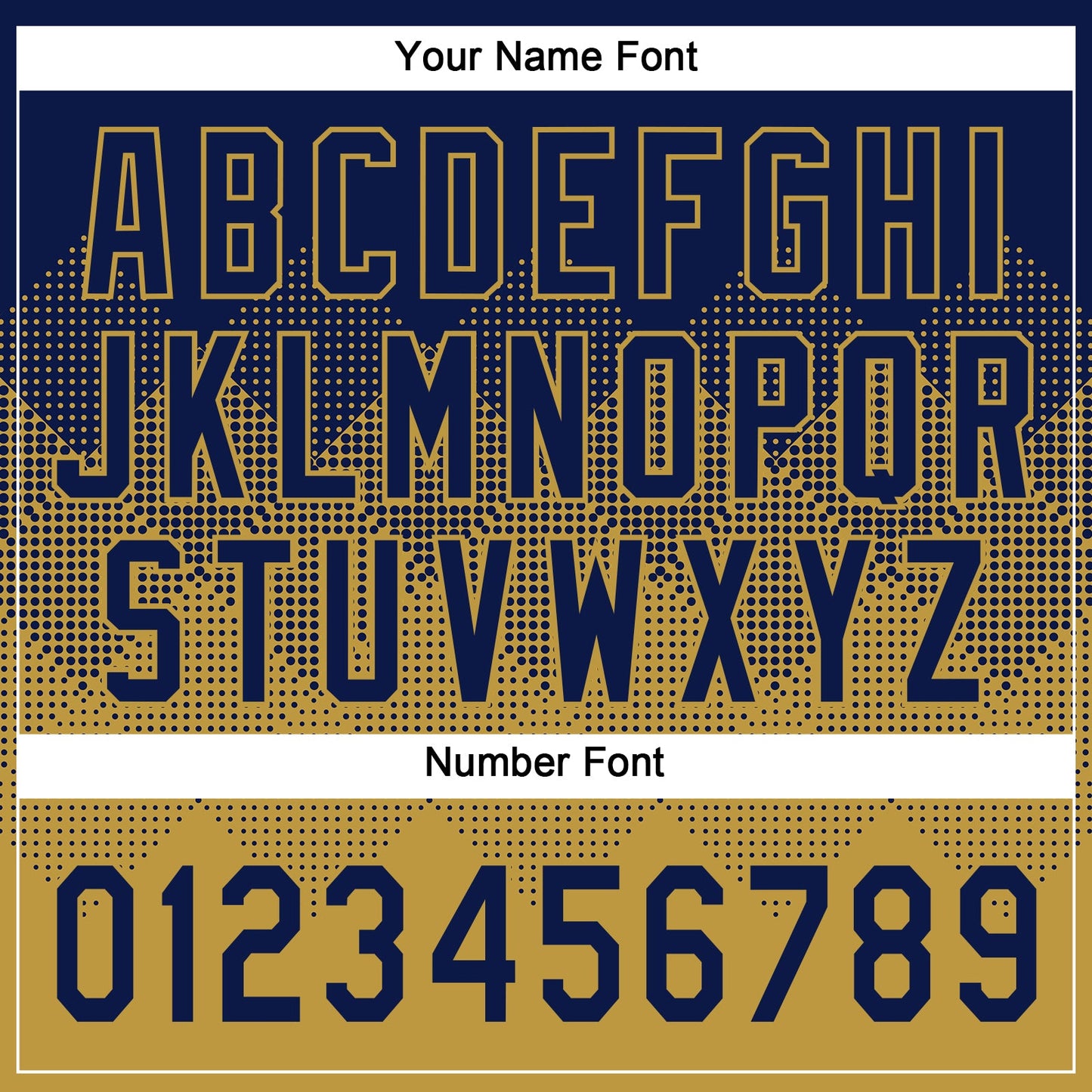 Custom Navy Old Gold 3D Gradient Square Shape Two-Button Unisex Softball Jersey view 5
