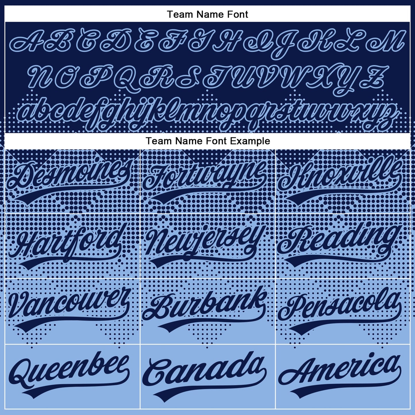 Custom Navy Light Blue 3D Gradient Square Shape Two-Button Unisex Softball Jersey view 4