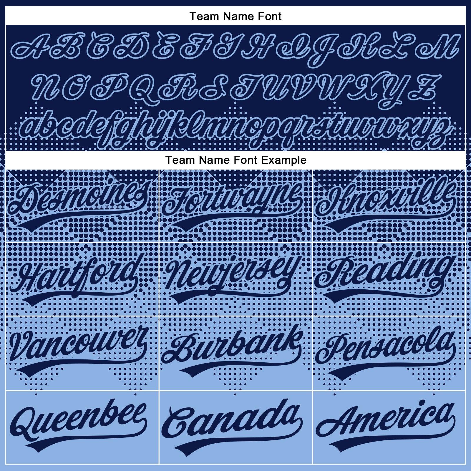 Custom Navy Light Blue 3D Gradient Square Shape Two-Button Unisex Softball Jersey view 4