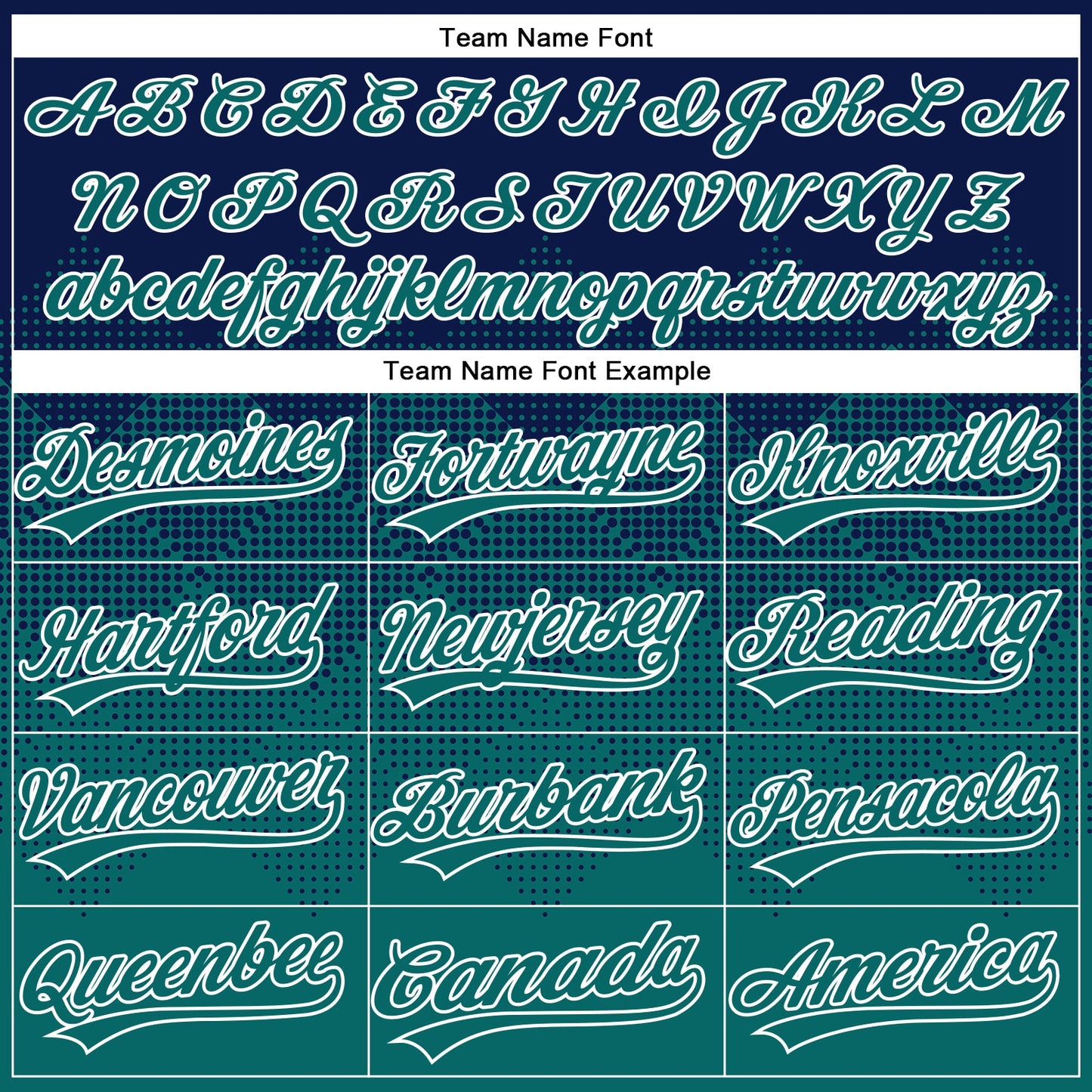Custom Navy Teal-White 3D Gradient Square Shape Two-Button Unisex Softball Jersey view 4