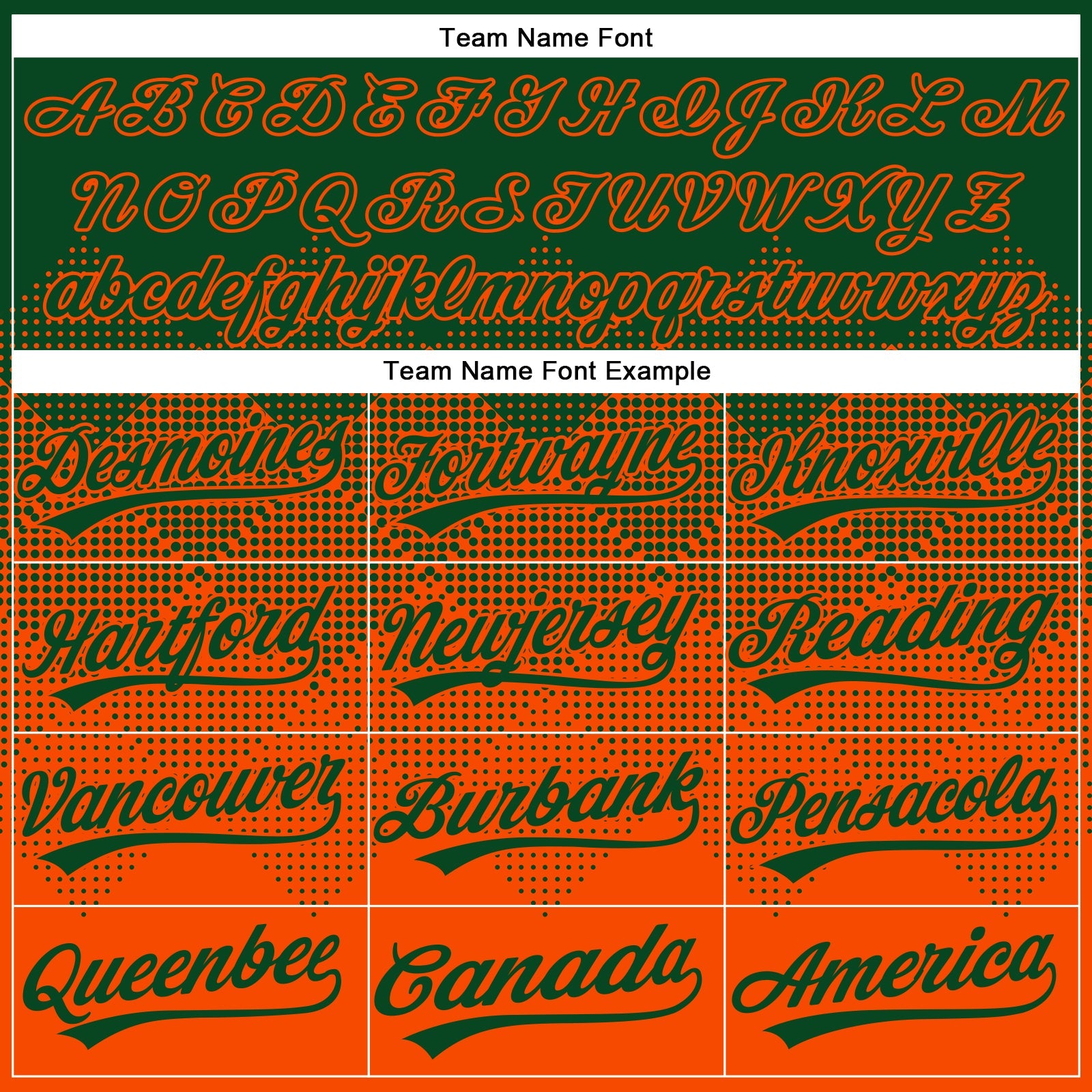 Custom Green Orange 3D Gradient Square Shape Two-Button Unisex Softball Jersey view 4