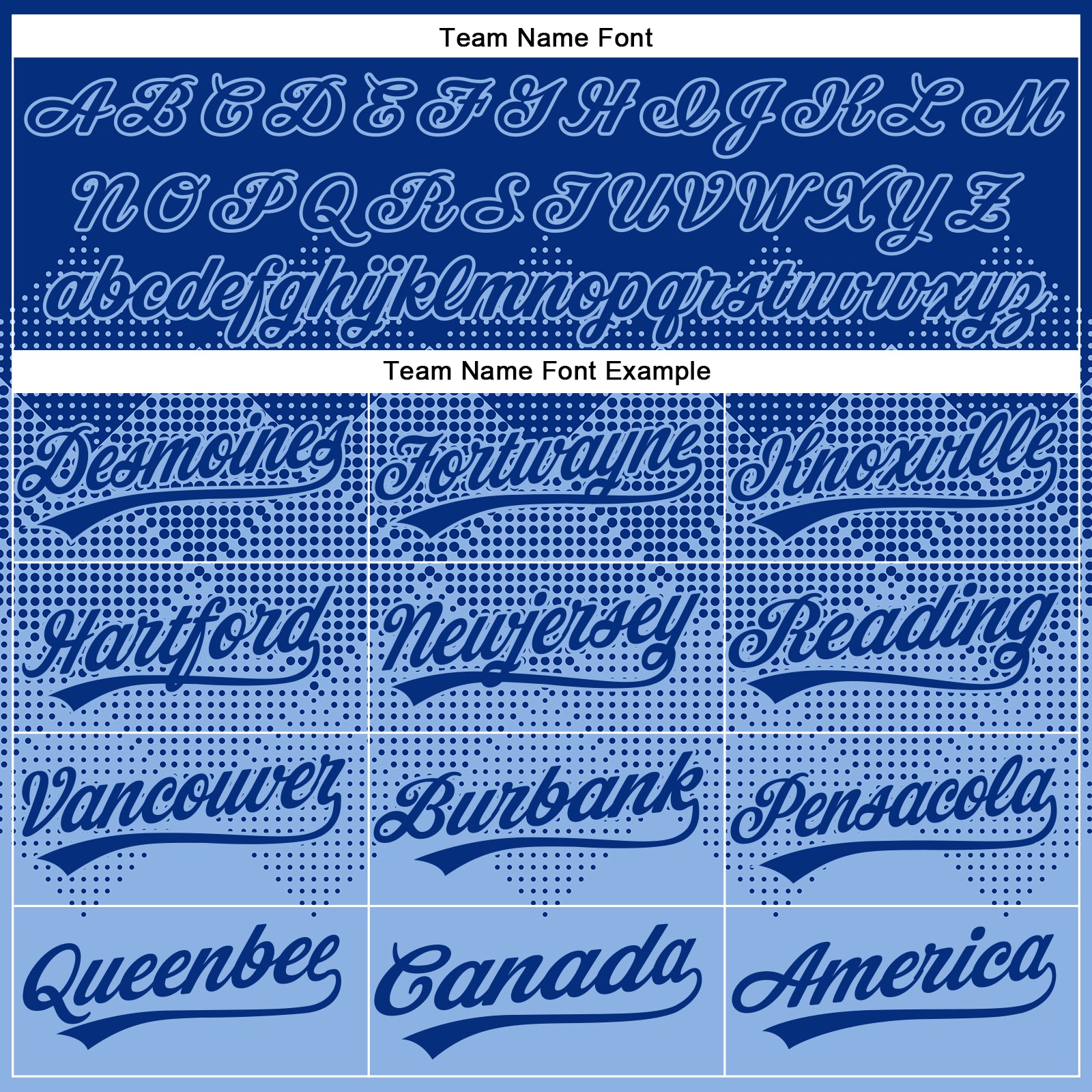 Custom Royal Light Blue 3D Gradient Square Shape Two-Button Unisex Softball Jersey view 4