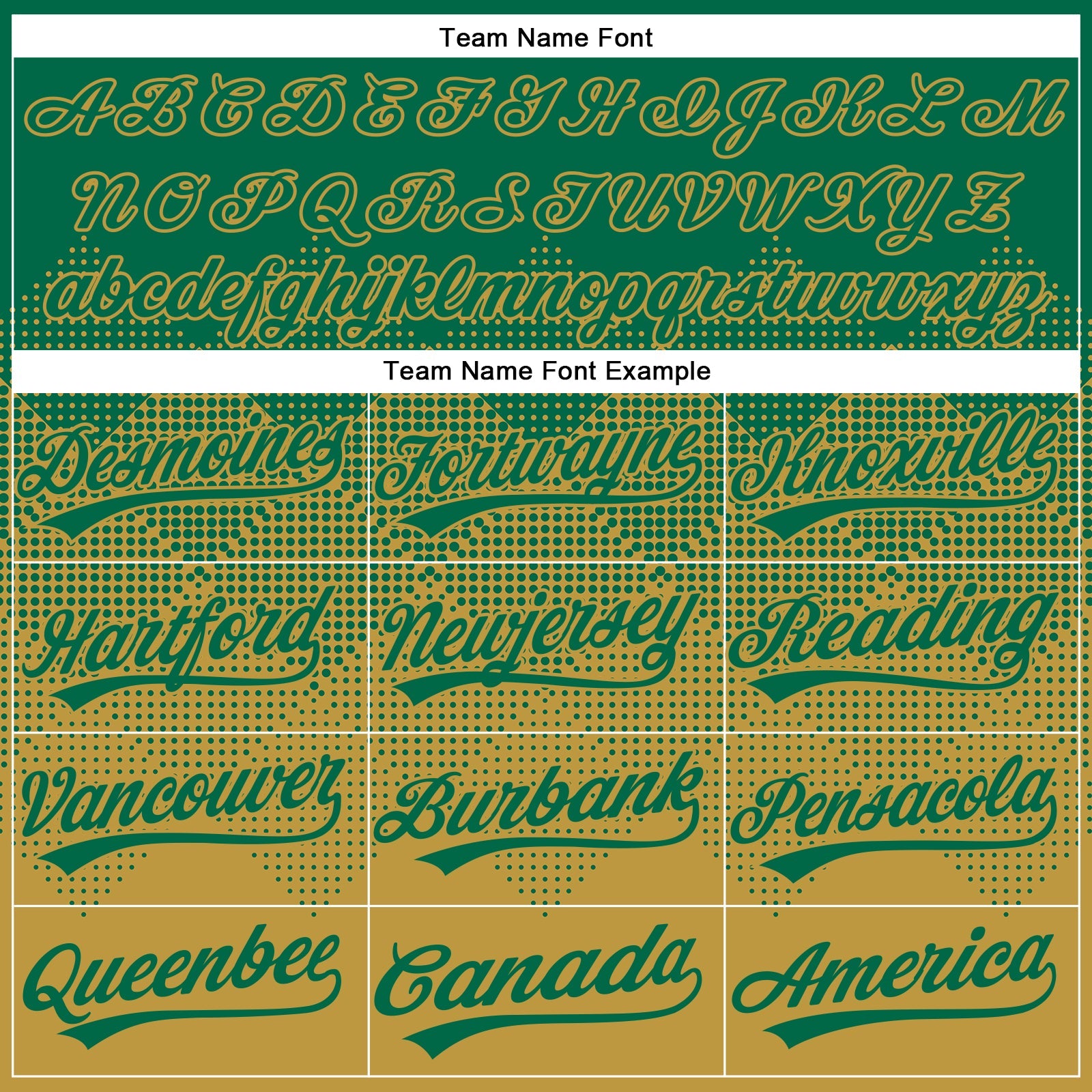 Custom Kelly Green Old Gold 3D Gradient Square Shape Two-Button Unisex Softball Jersey view 4