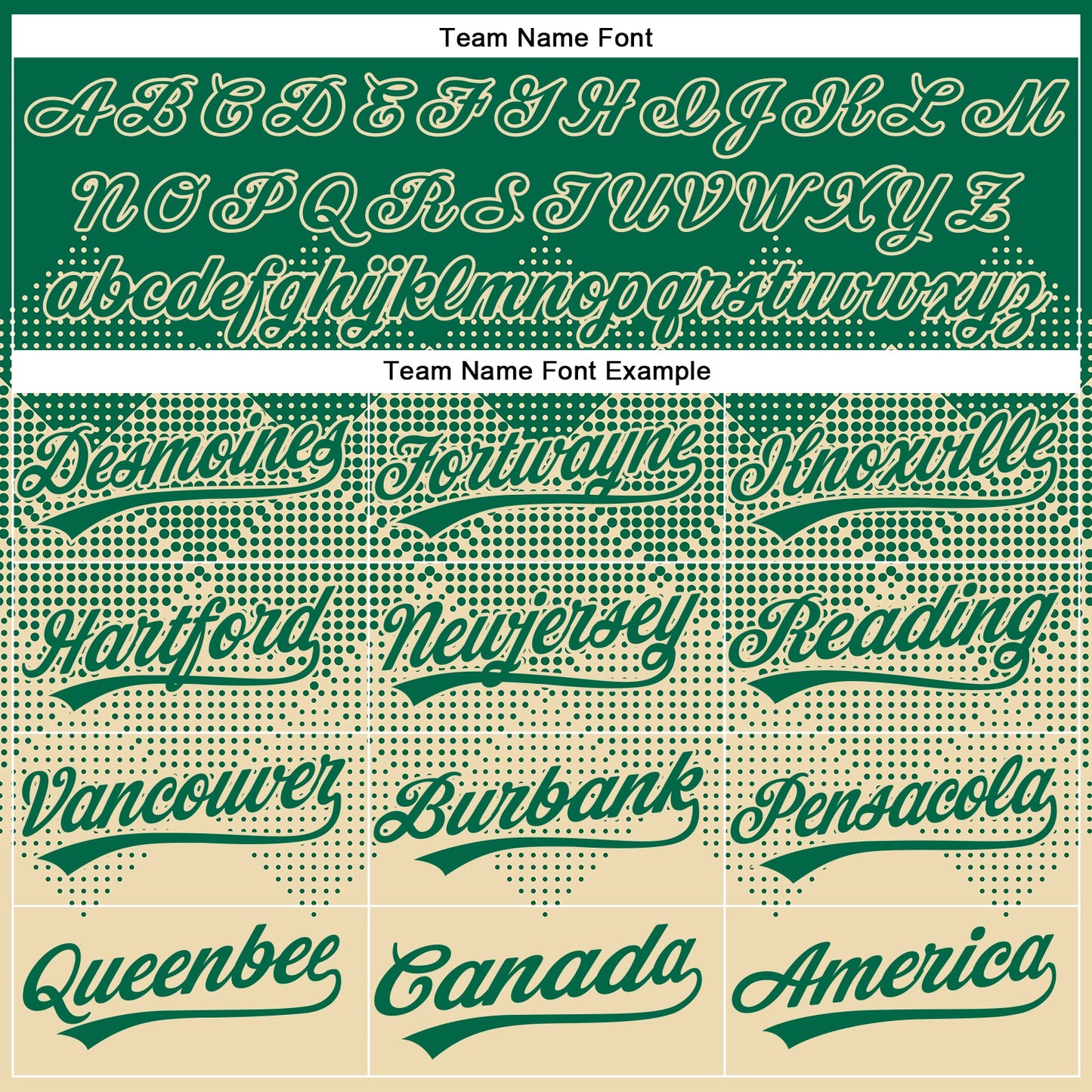 Custom Kelly Green Cream 3D Gradient Square Shape Two-Button Unisex Softball Jersey view 4