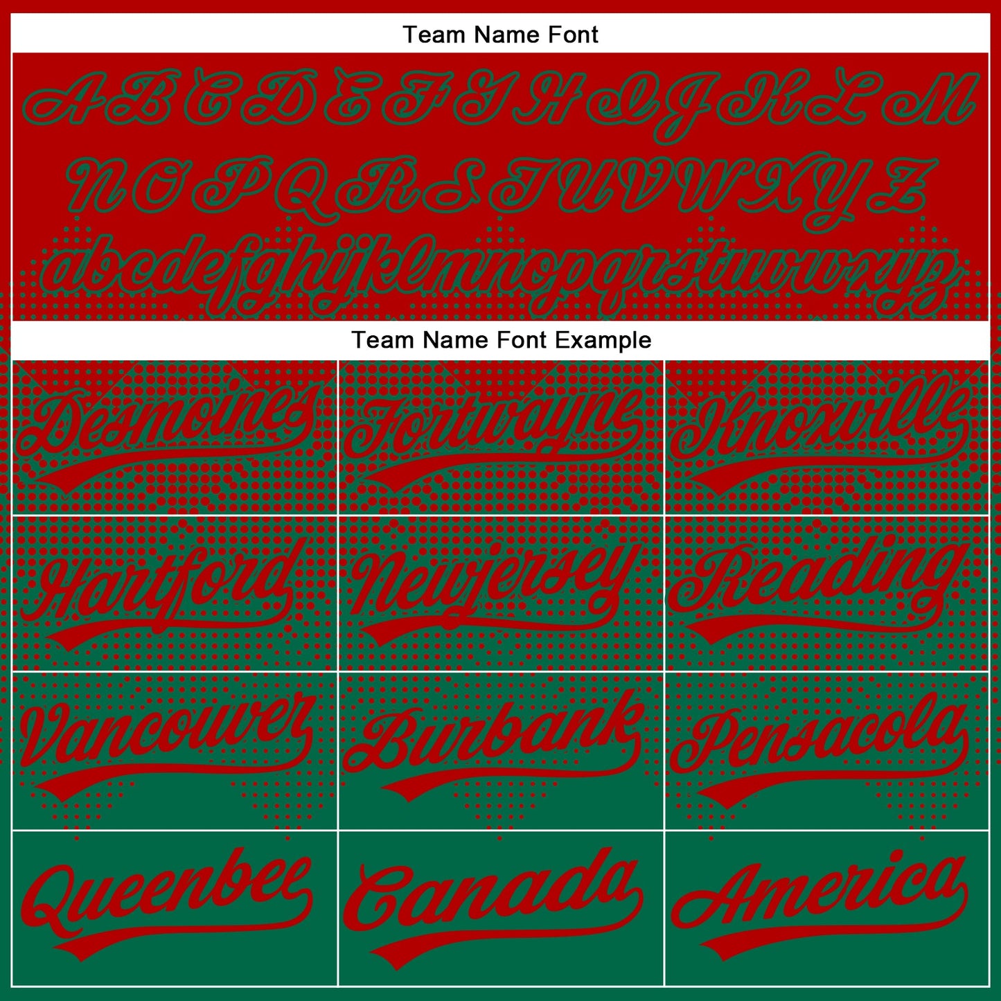 Custom Red Kelly Green 3D Gradient Square Shape Two-Button Unisex Softball Jersey view 4