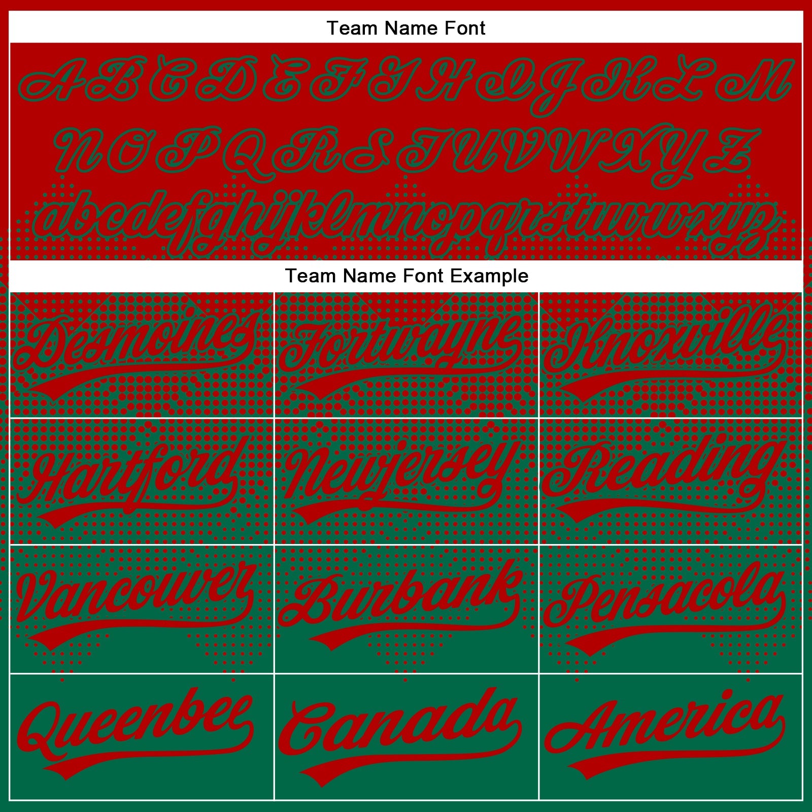 Custom Red Kelly Green 3D Gradient Square Shape Two-Button Unisex Softball Jersey view 4
