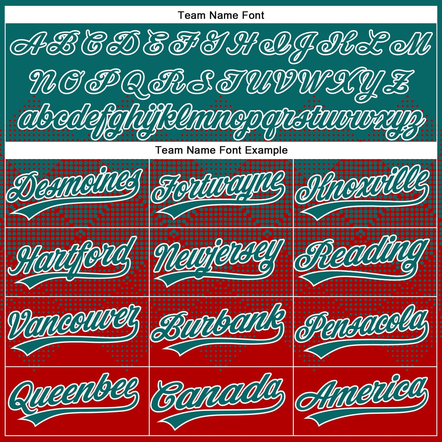Custom Teal Red-White 3D Gradient Square Shape Two-Button Unisex Softball Jersey view 4