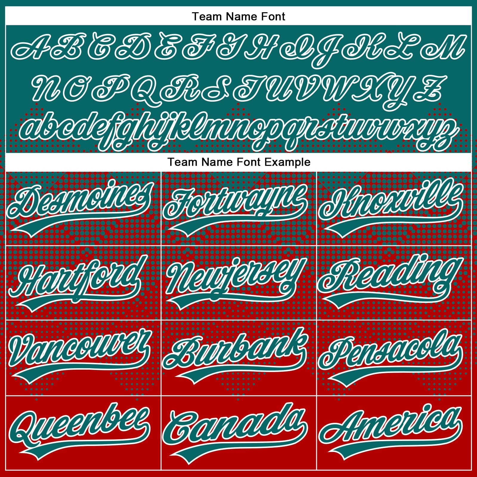 Custom Teal Red-White 3D Gradient Square Shape Two-Button Unisex Softball Jersey view 4