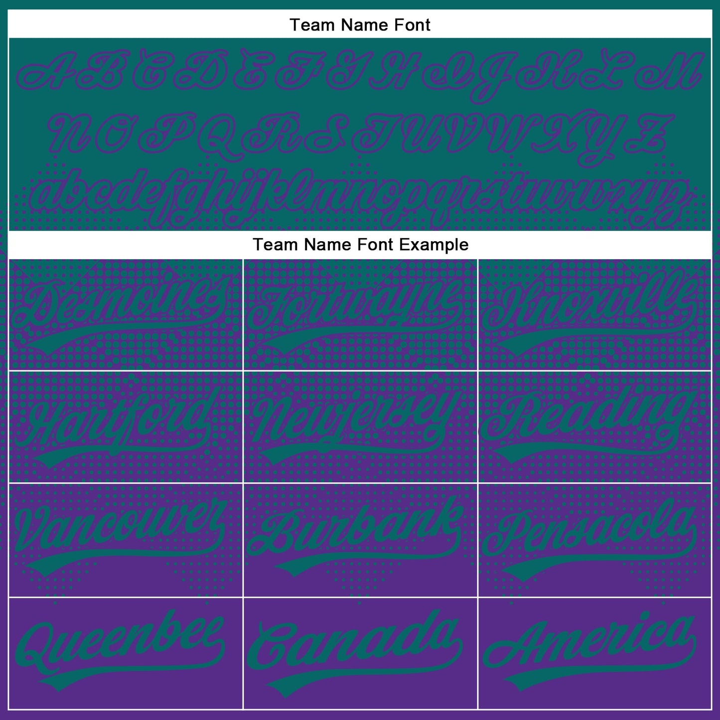 Custom Teal Purple 3D Gradient Square Shape Two-Button Unisex Softball Jersey view 4