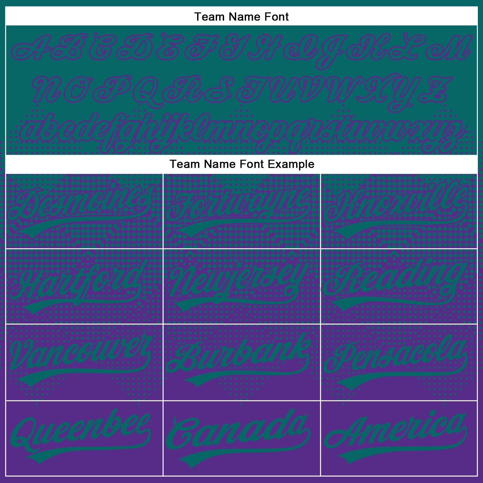 Custom Teal Purple 3D Gradient Square Shape Two-Button Unisex Softball Jersey view 4