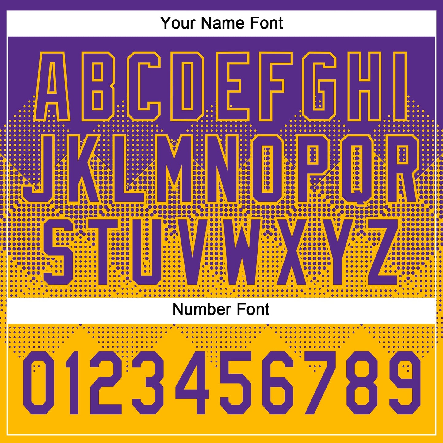Custom Purple Gold 3D Gradient Square Shape Two-Button Unisex Softball Jersey view 5