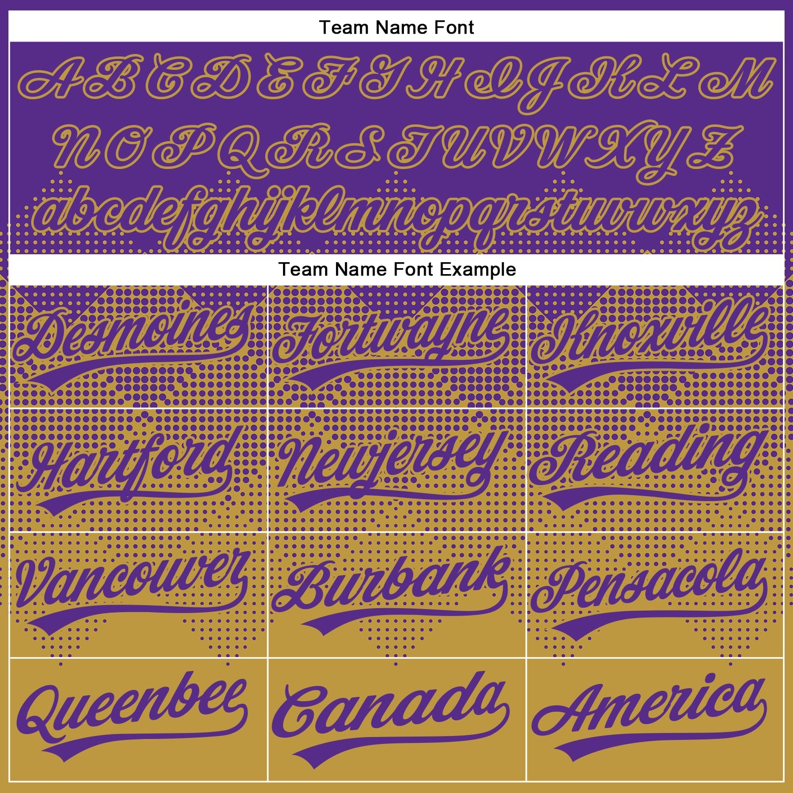 Custom Purple Old Gold 3D Gradient Square Shape Two-Button Unisex Softball Jersey view 4