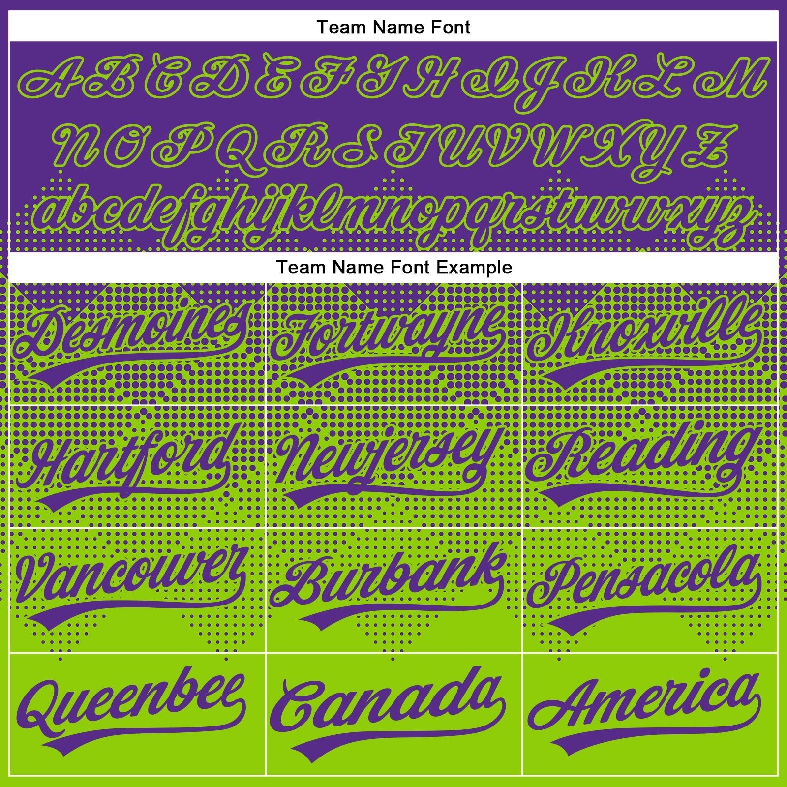 Custom Purple Neon Green 3D Gradient Square Shape Two-Button Unisex Softball Jersey view 4