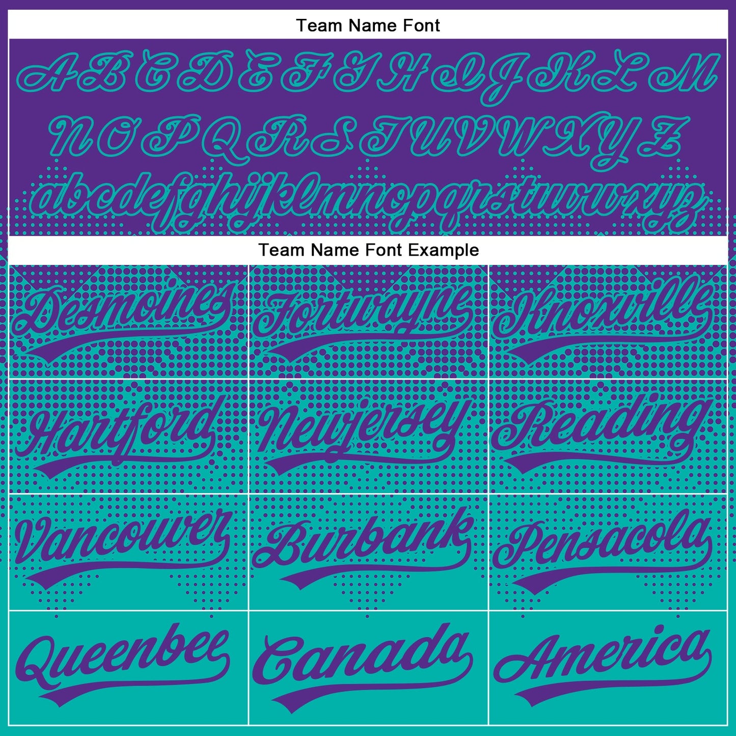 Custom Purple Aqua 3D Gradient Square Shape Two-Button Unisex Softball Jersey view 4