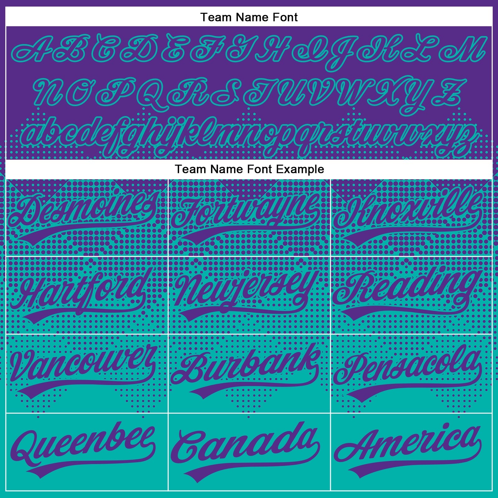 Custom Purple Aqua 3D Gradient Square Shape Two-Button Unisex Softball Jersey view 4