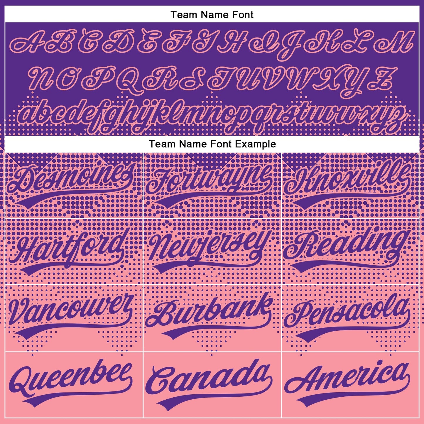 Custom Purple Medium Pink 3D Gradient Square Shape Two-Button Unisex Softball Jersey view 4