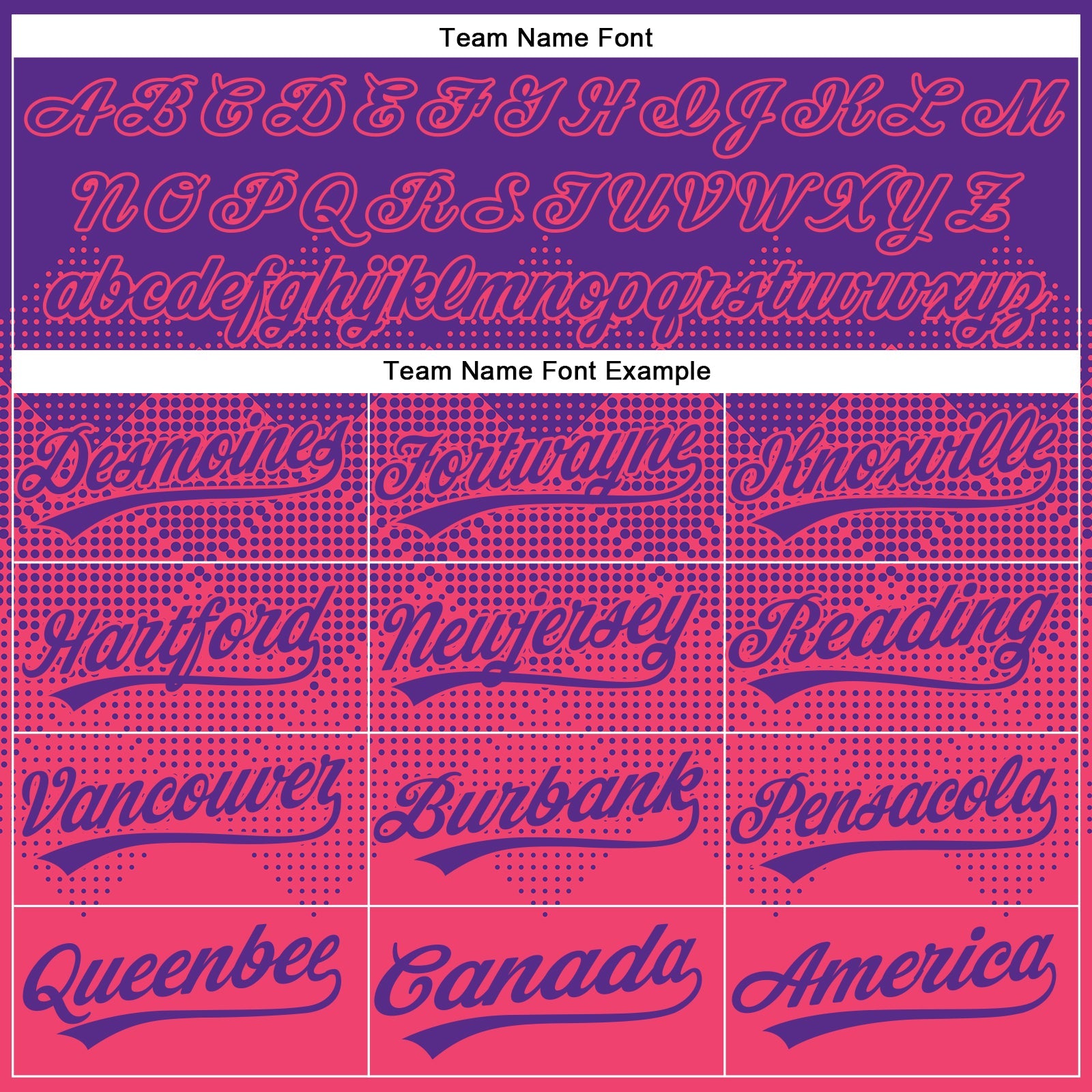 Custom Purple Neon Pink 3D Gradient Square Shape Two-Button Unisex Softball Jersey view 4